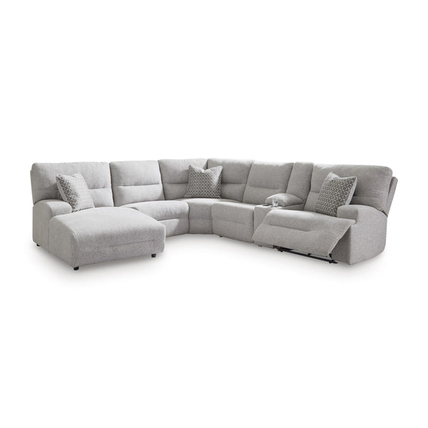 Signature Design by Ashley Acklen Place 93605S2 6 pc Power Reclining Sectional with Chaise