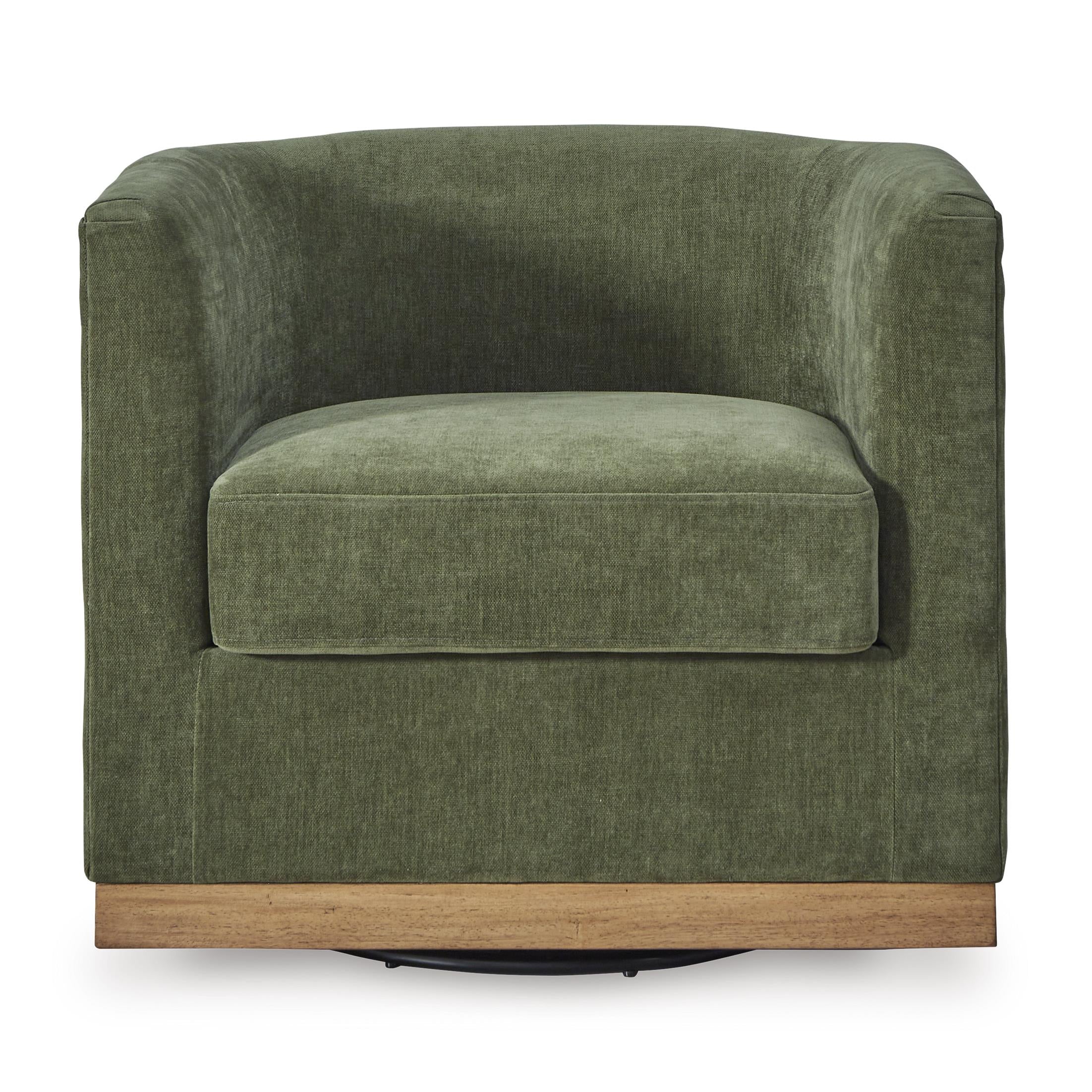  Signature Design by Ashley Jersonlow A3000696 Swivel Accent Chair IMAGE 2