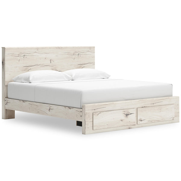Signature Design by Ashley Lawroy Panel Bed with Storage