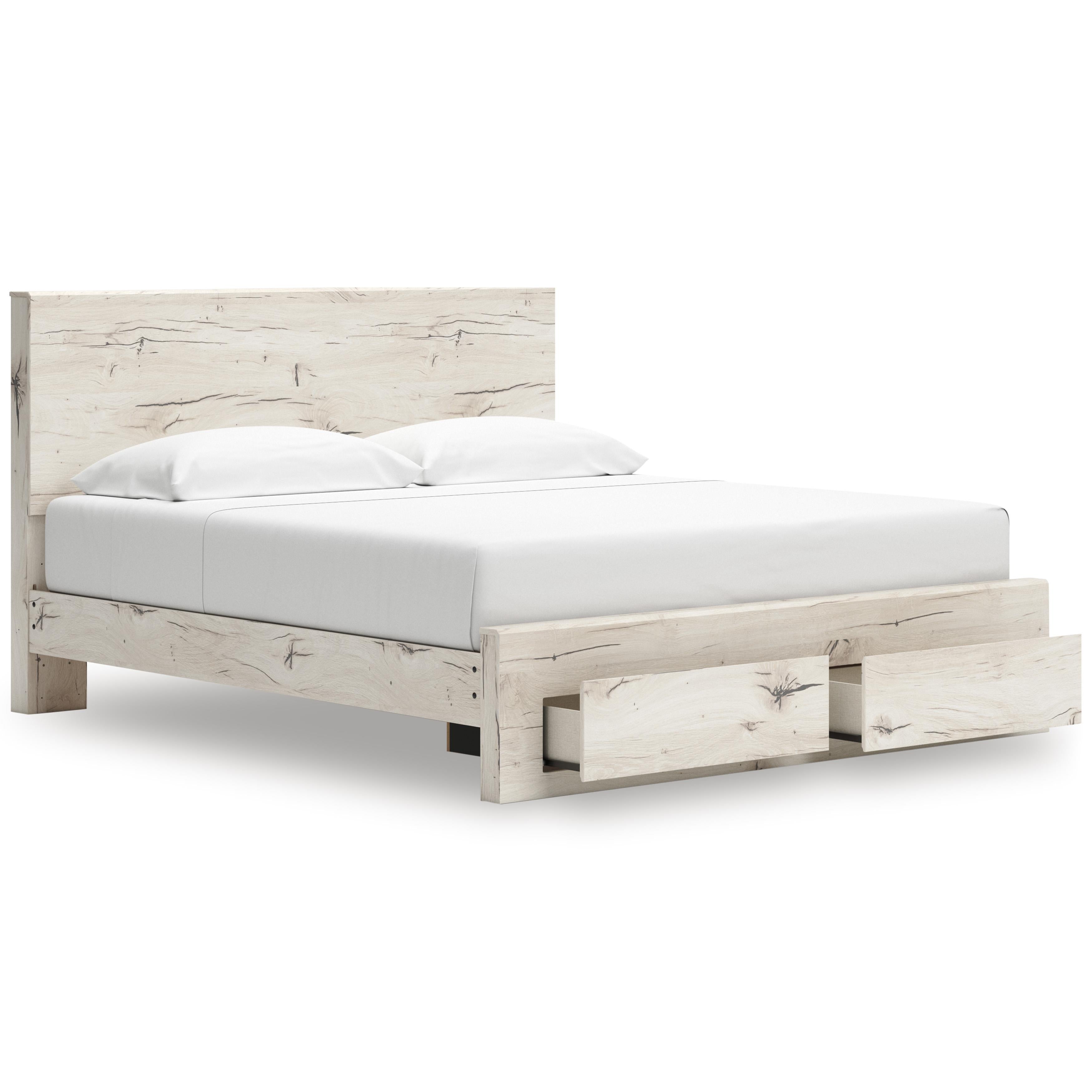  Size_King --  Lawroy B2310B11 King Panel Storage Bed IMAGE 2