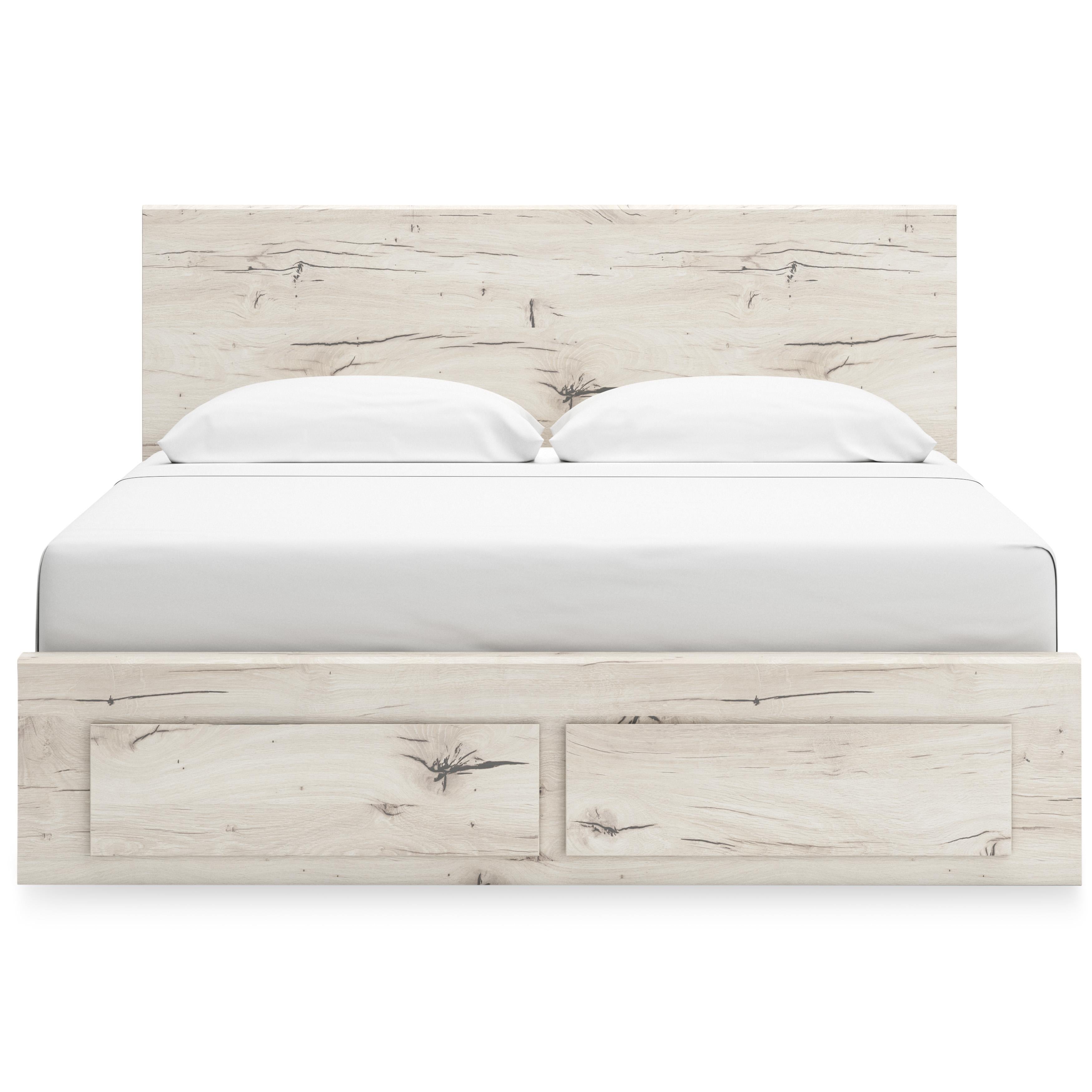  Size_King --  Lawroy B2310B11 King Panel Storage Bed IMAGE 3