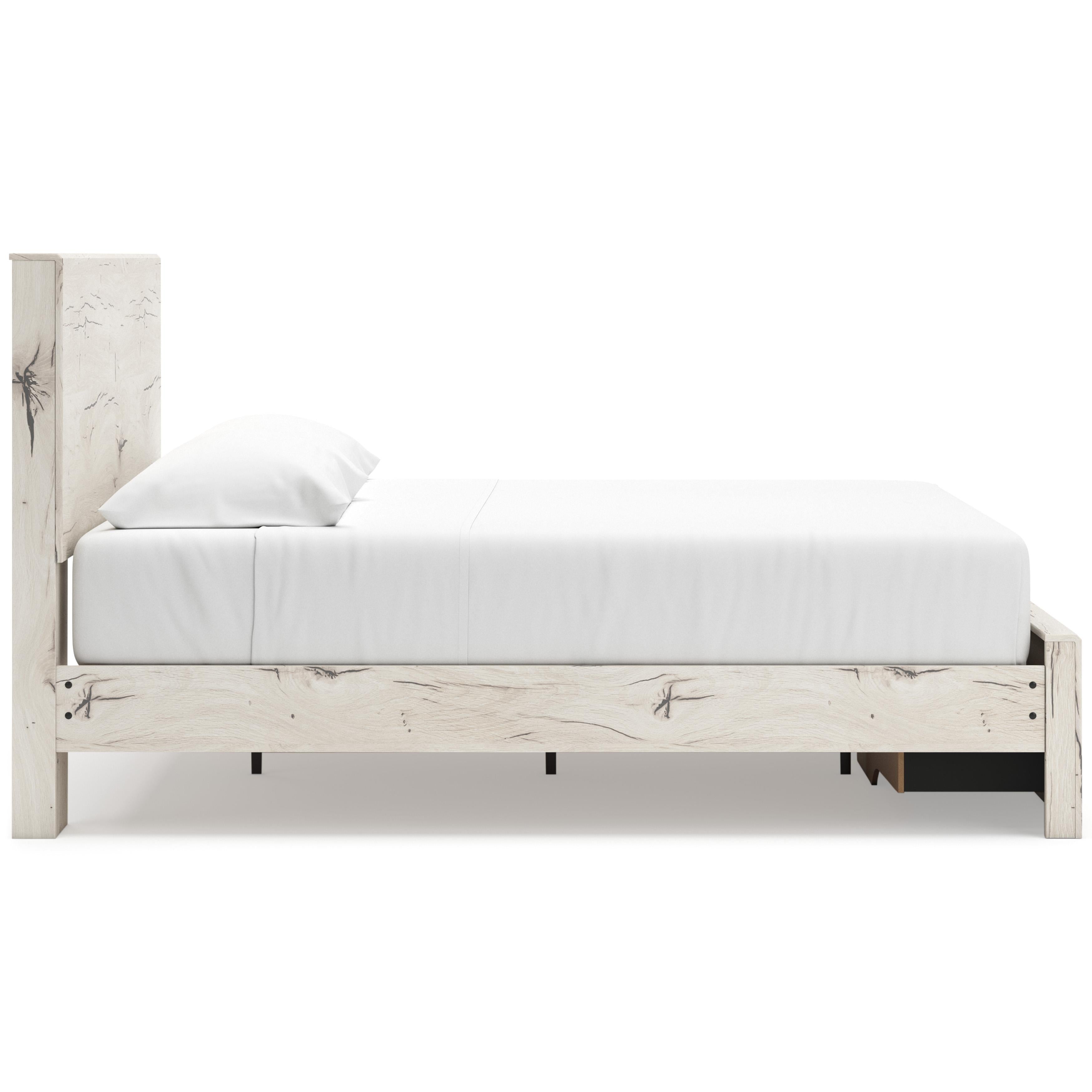  Size_King --  Lawroy B2310B11 King Panel Storage Bed IMAGE 4