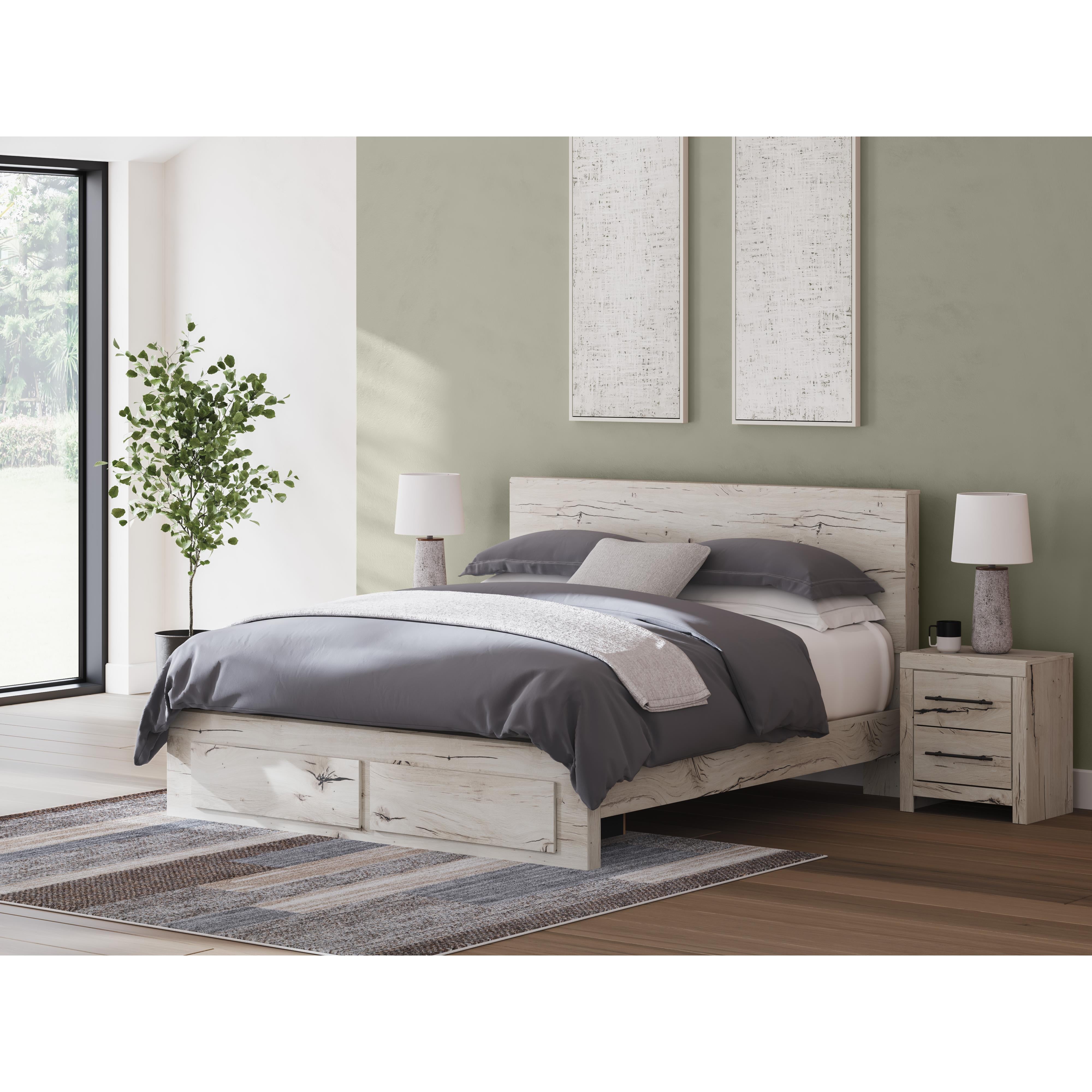  Size_King --  Lawroy B2310B11 King Panel Storage Bed IMAGE 8