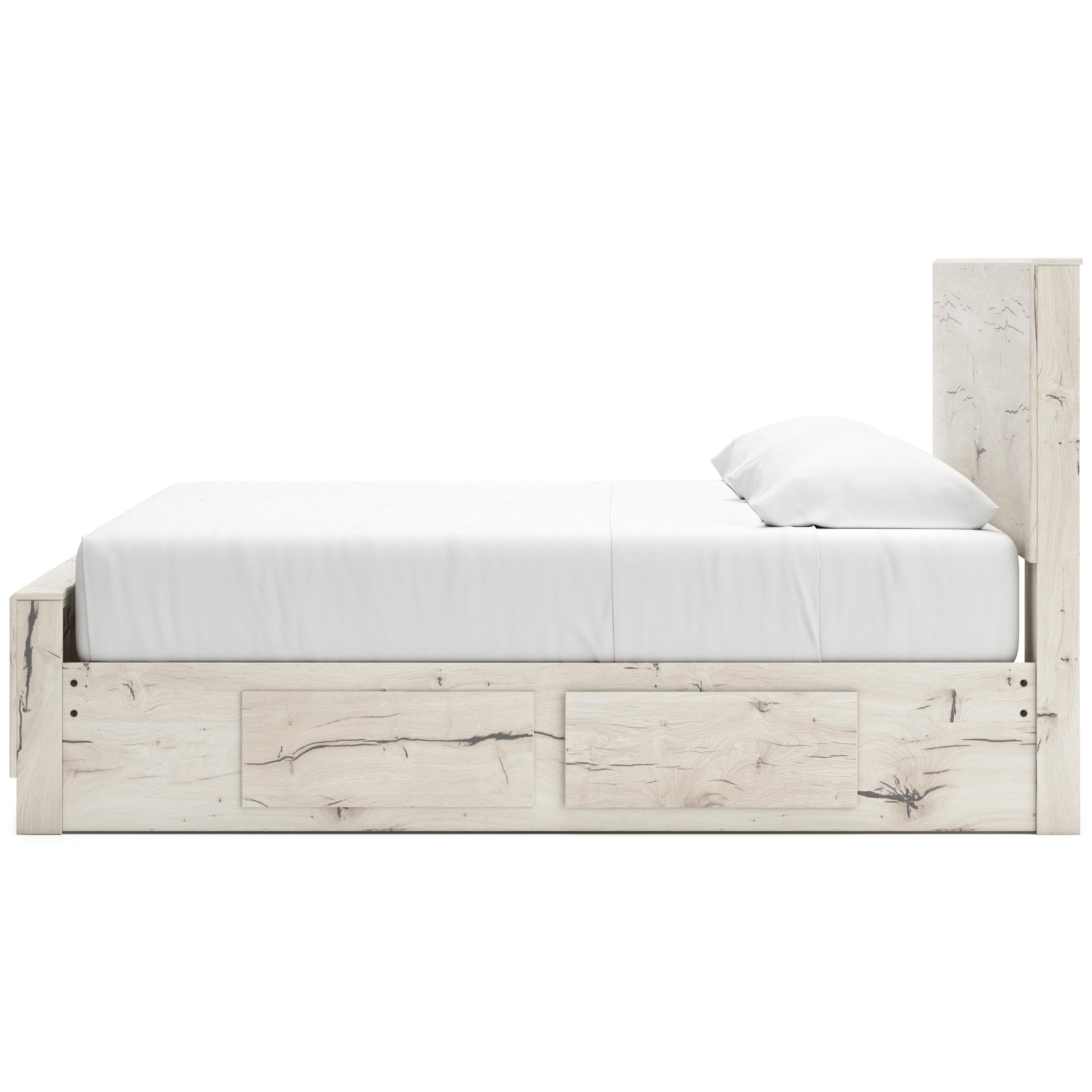  Size_King --  Lawroy B2310B13 King Panel Bed with Storage IMAGE 5