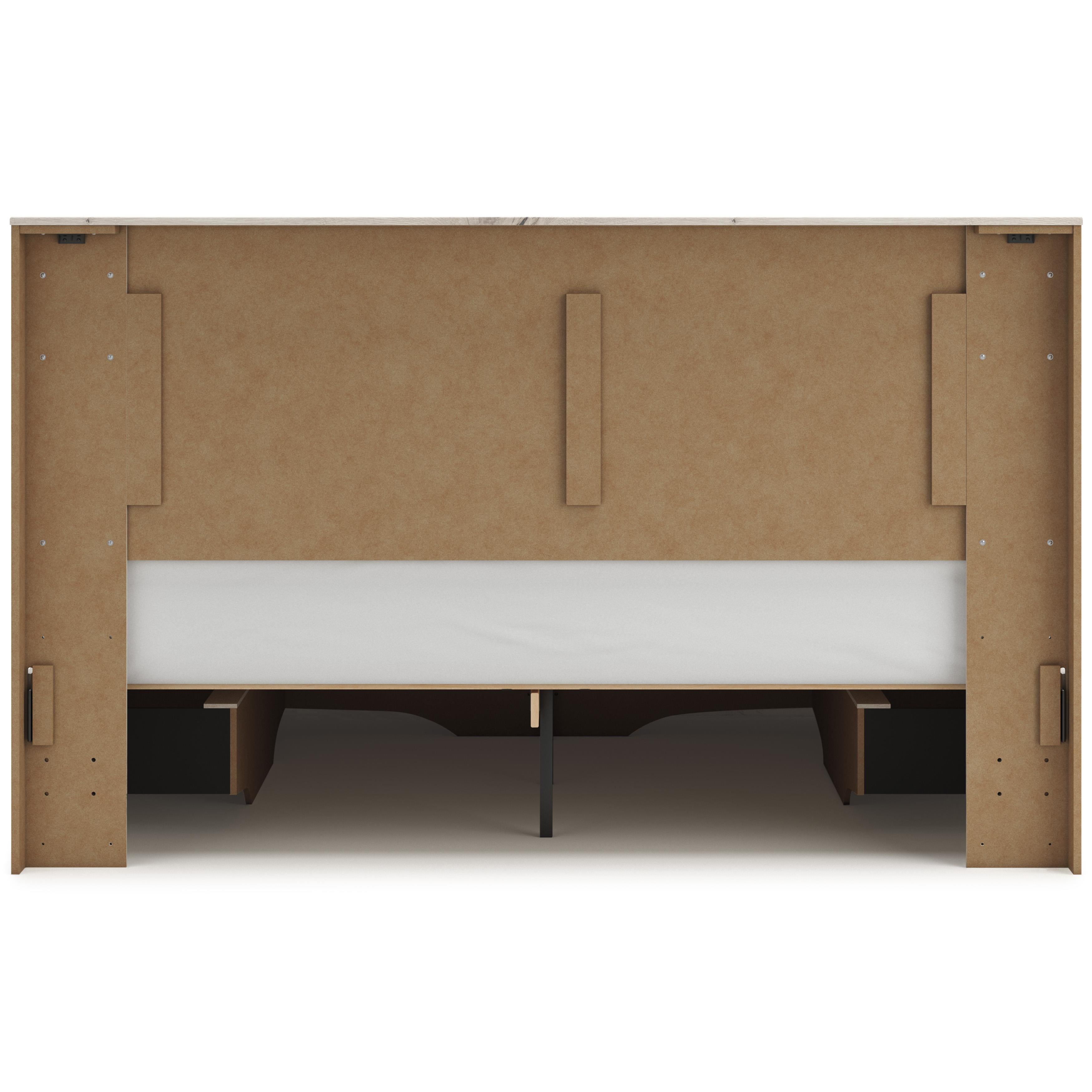  Size_King --  Lawroy B2310B14 King Panel Storage Bed IMAGE 6