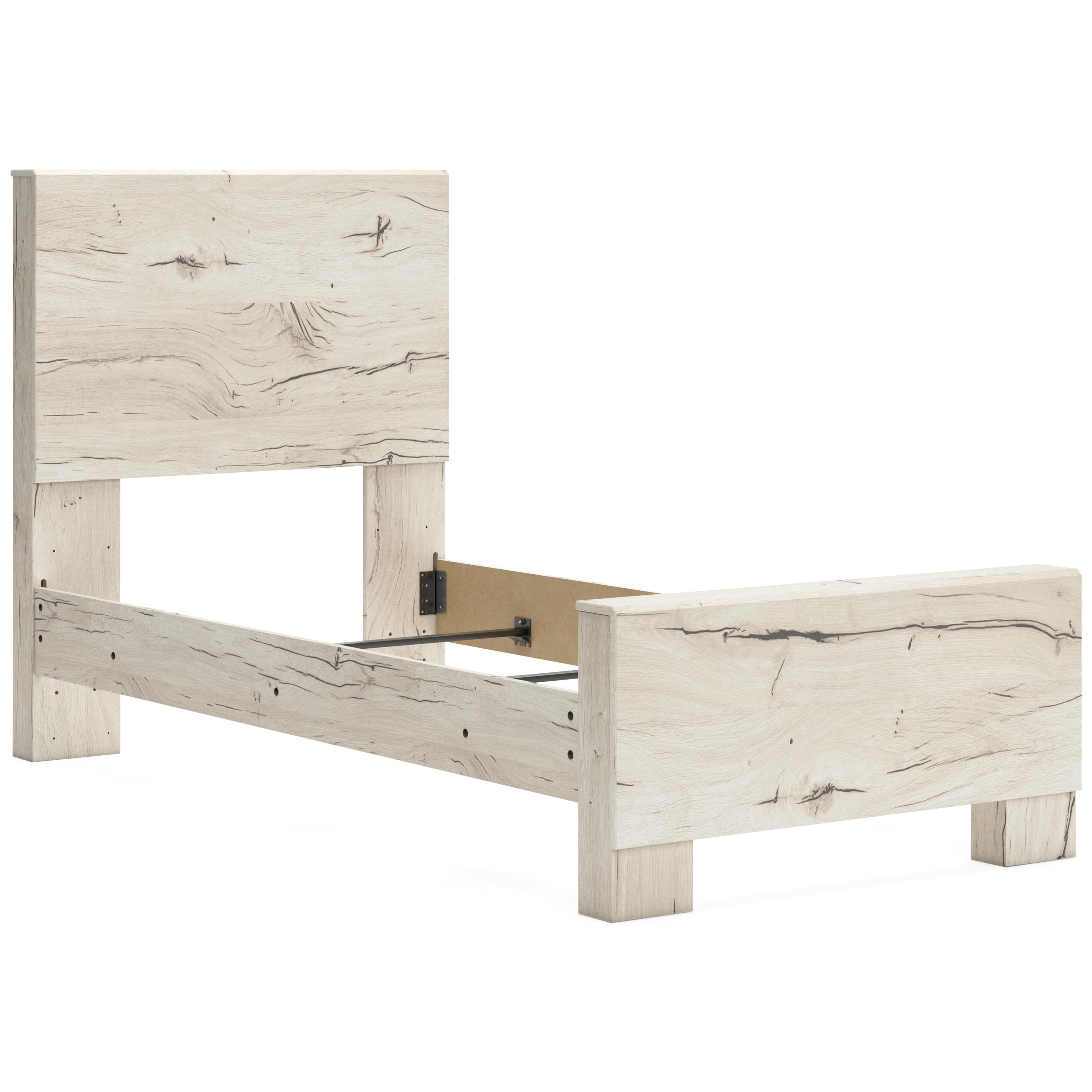  Size_Twin --  Benchcraft Lawroy Panel Bed IMAGE 5