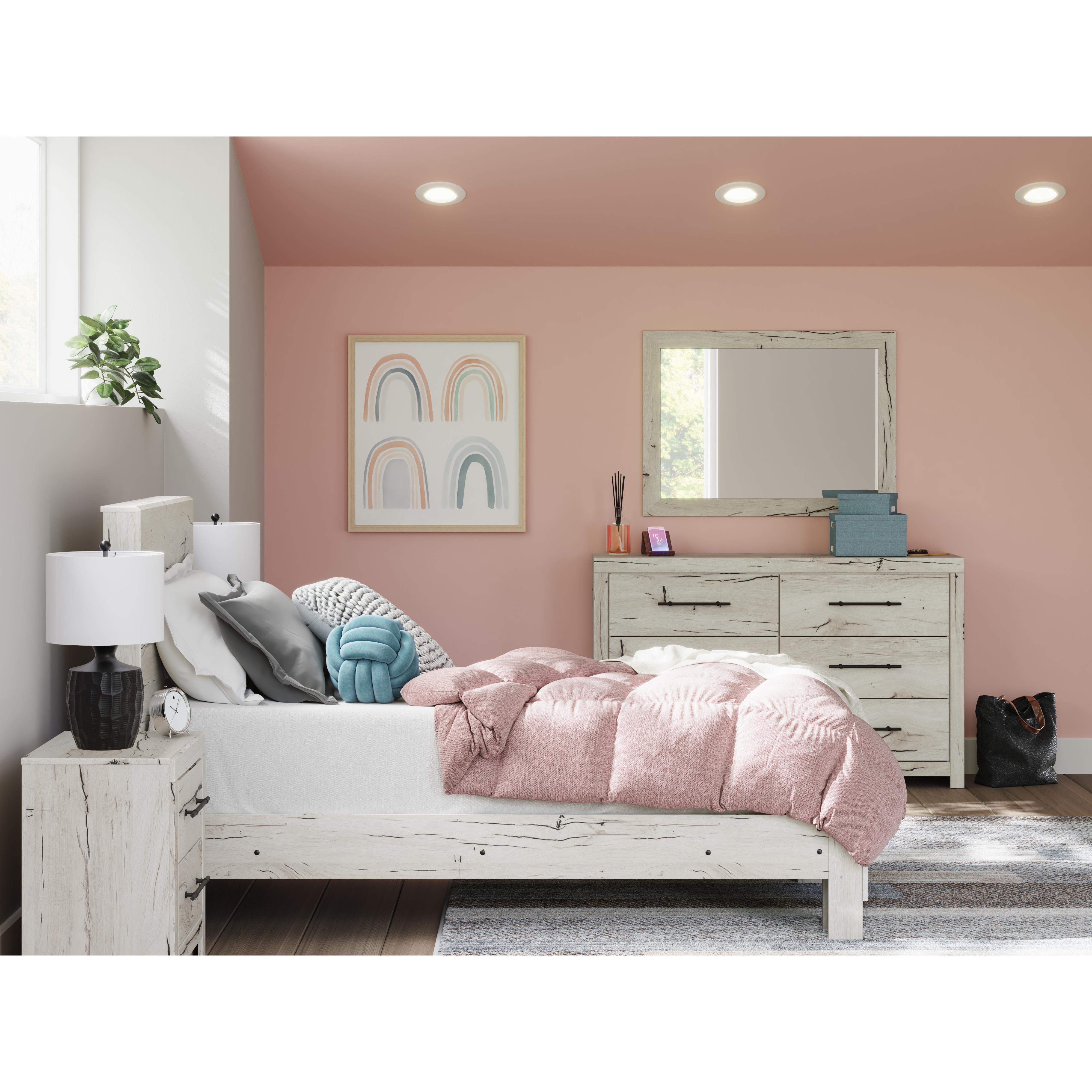  Size_Twin --  Benchcraft Lawroy Panel Bed IMAGE 8