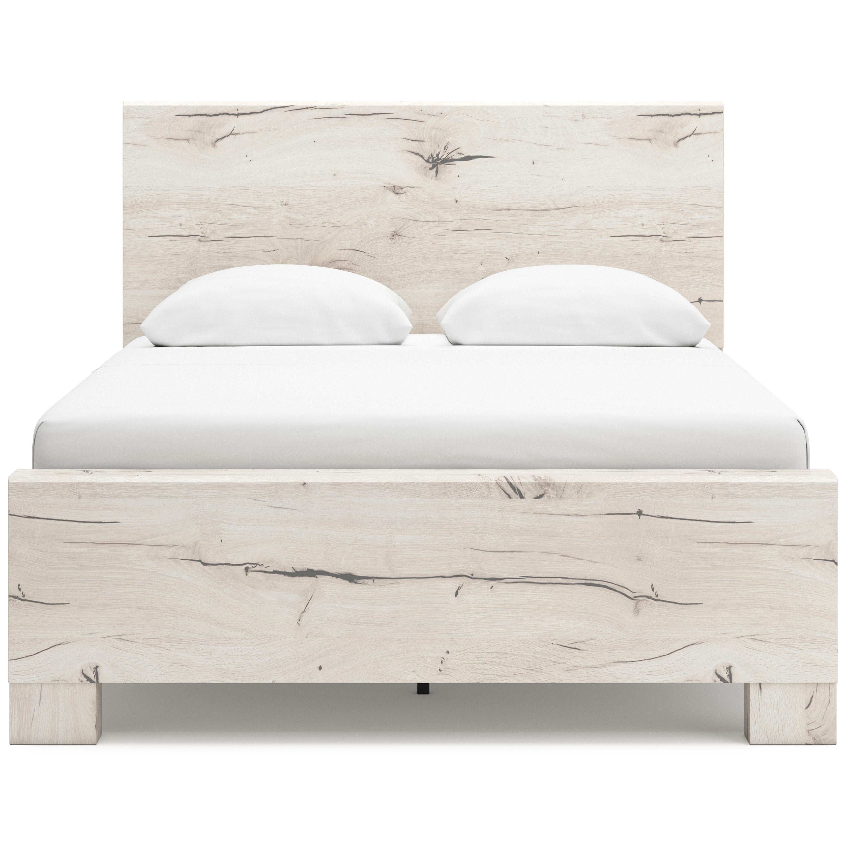  Size_Queen --  Lawroy B2310B2 Queen Panel Bed IMAGE 2