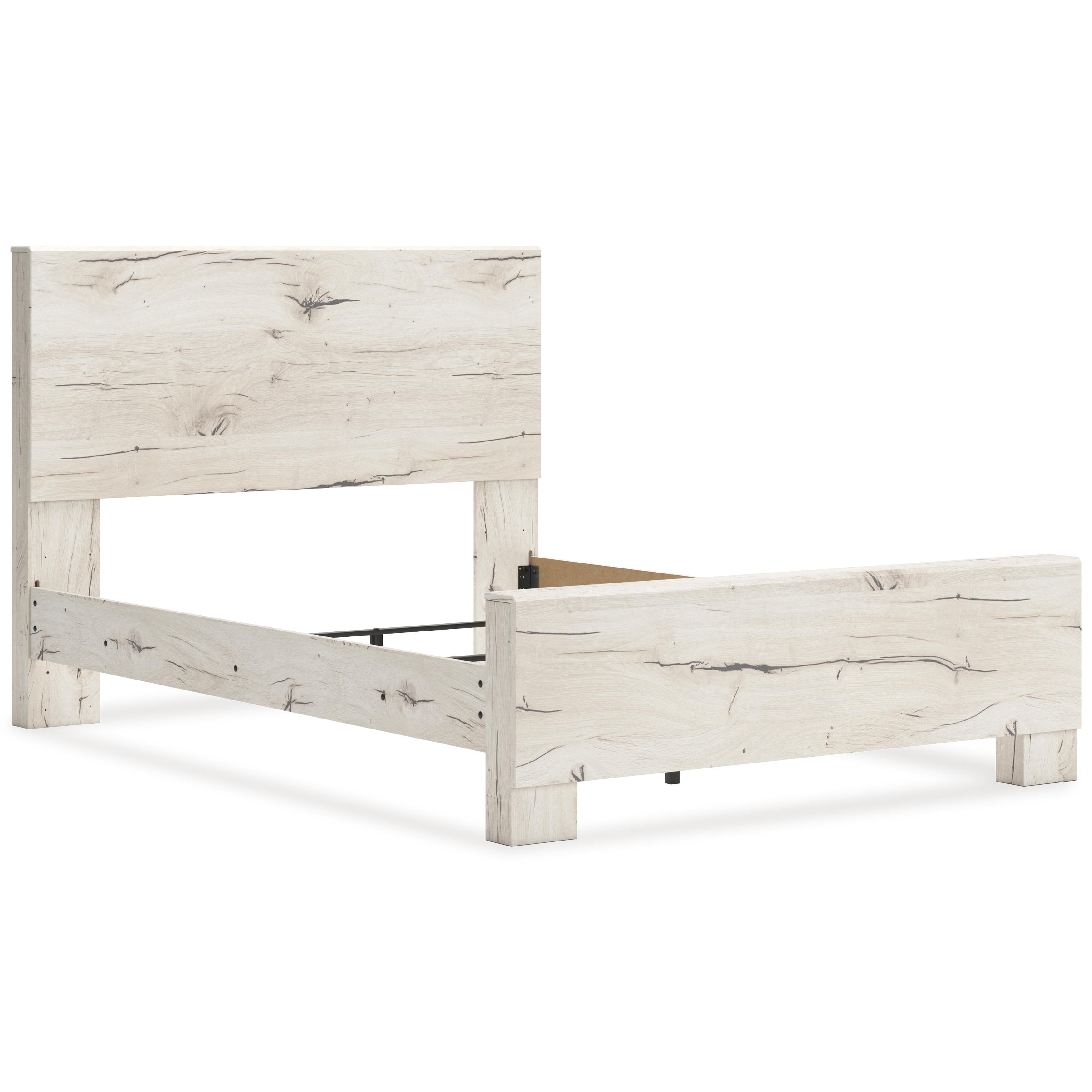  Size_Queen --  Lawroy B2310B2 Queen Panel Bed IMAGE 4
