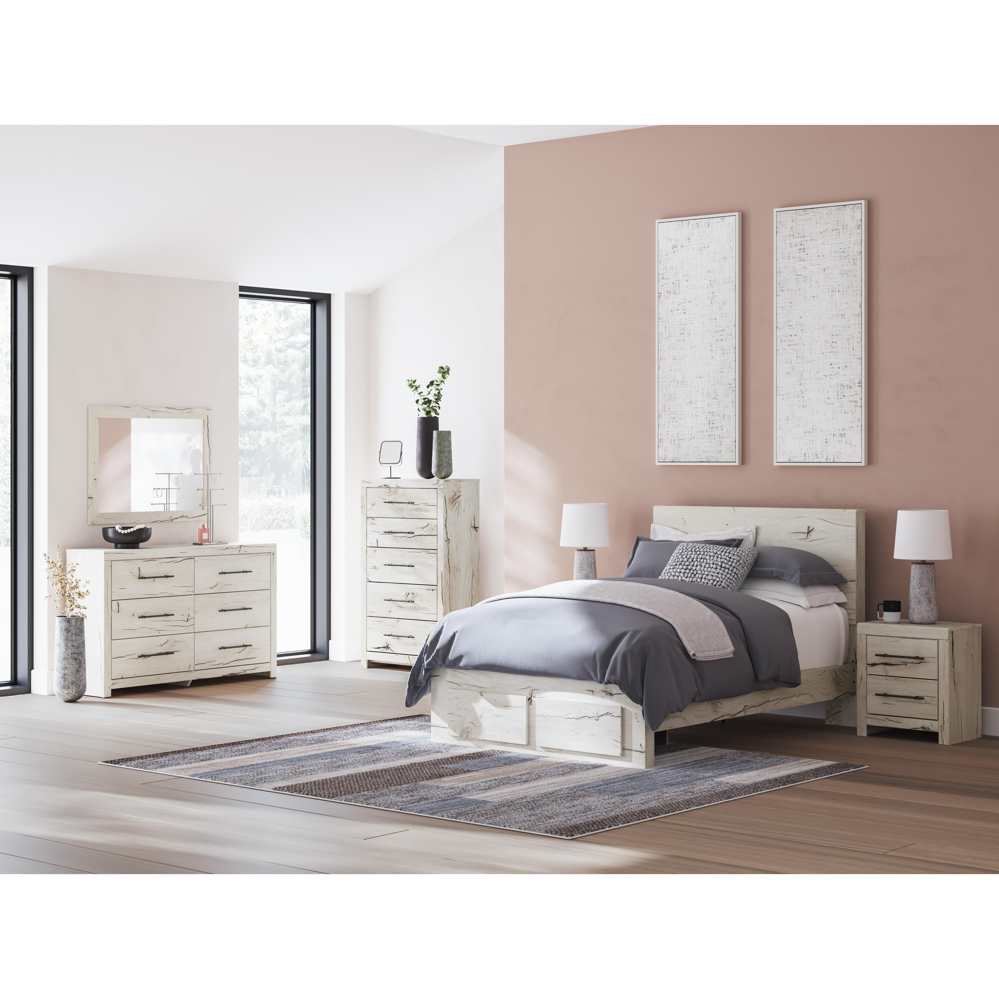  Size_Full --  Signature Design by Ashley Lawroy Panel Bed with Storage IMAGE 10