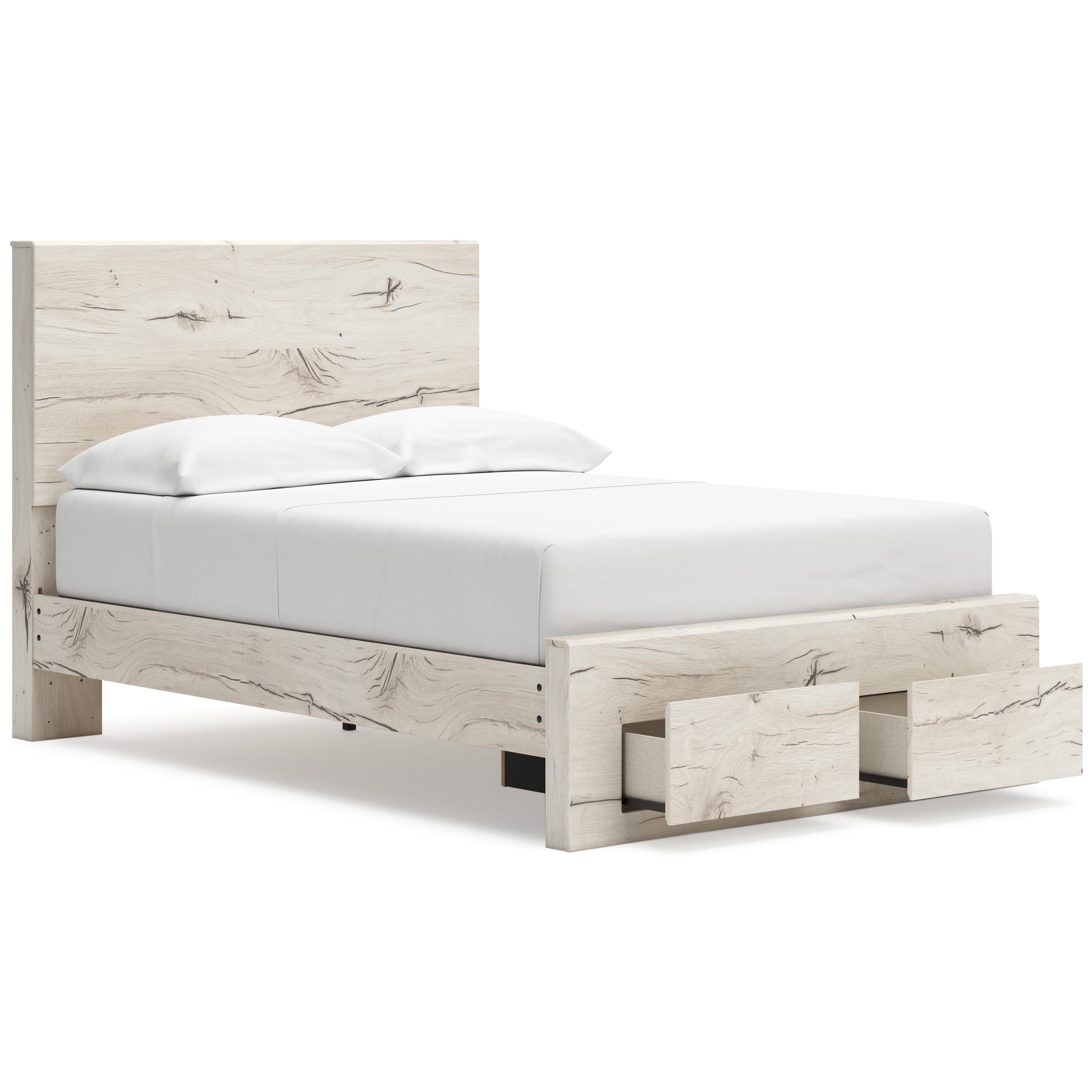  Size_Full --  Signature Design by Ashley Lawroy Panel Bed with Storage IMAGE 2