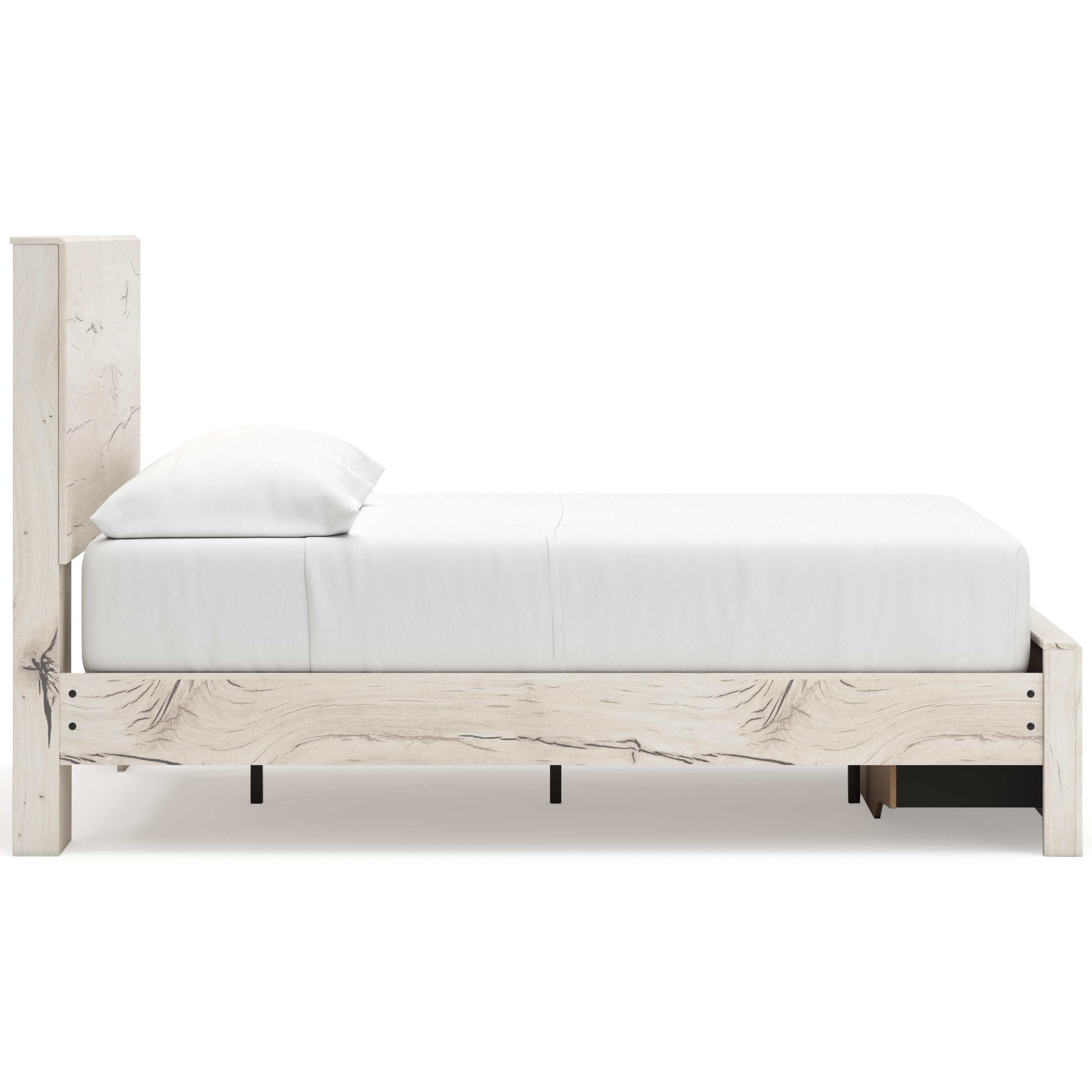  Size_Full --  Signature Design by Ashley Lawroy Panel Bed with Storage IMAGE 4