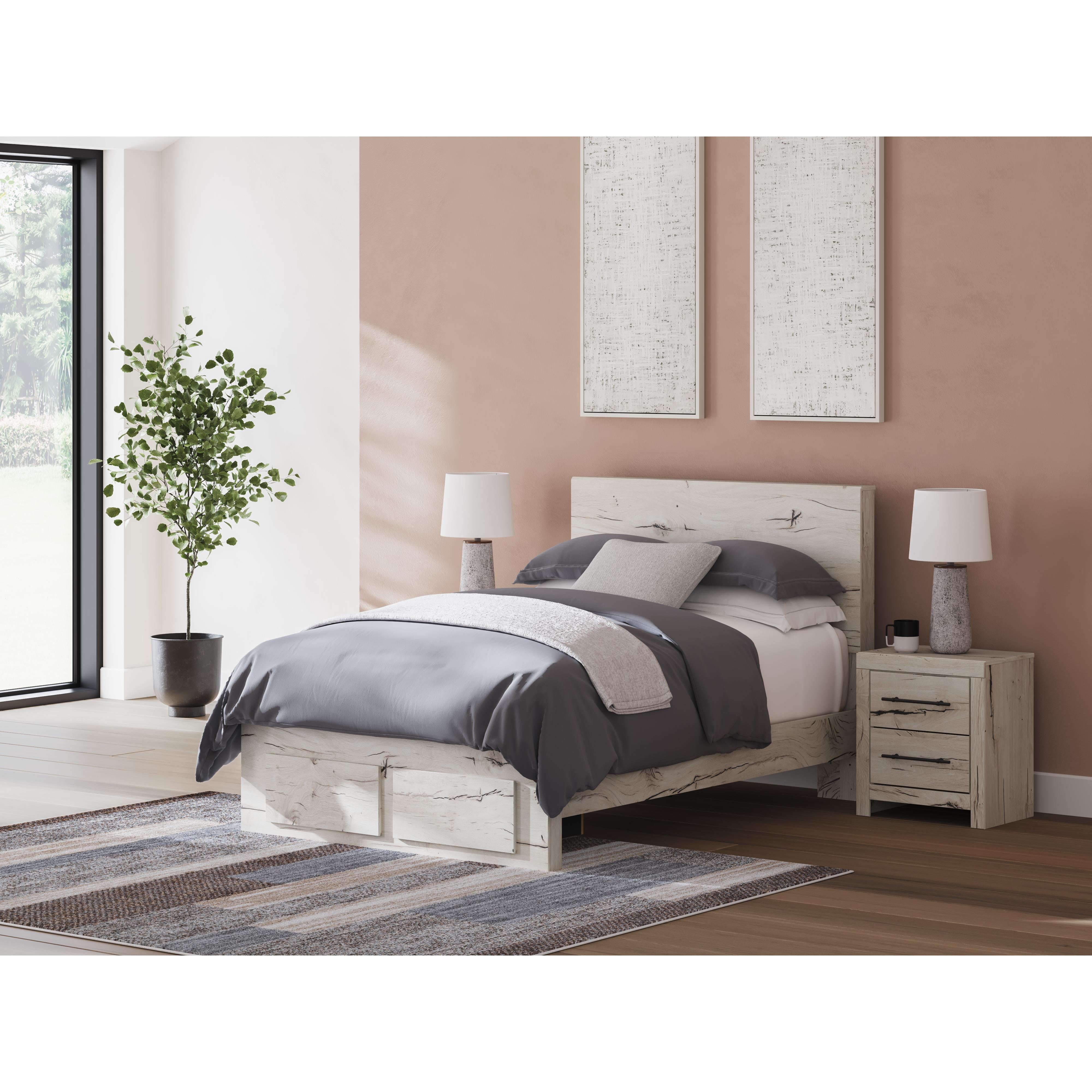  Size_Full --  Signature Design by Ashley Lawroy Panel Bed with Storage IMAGE 8