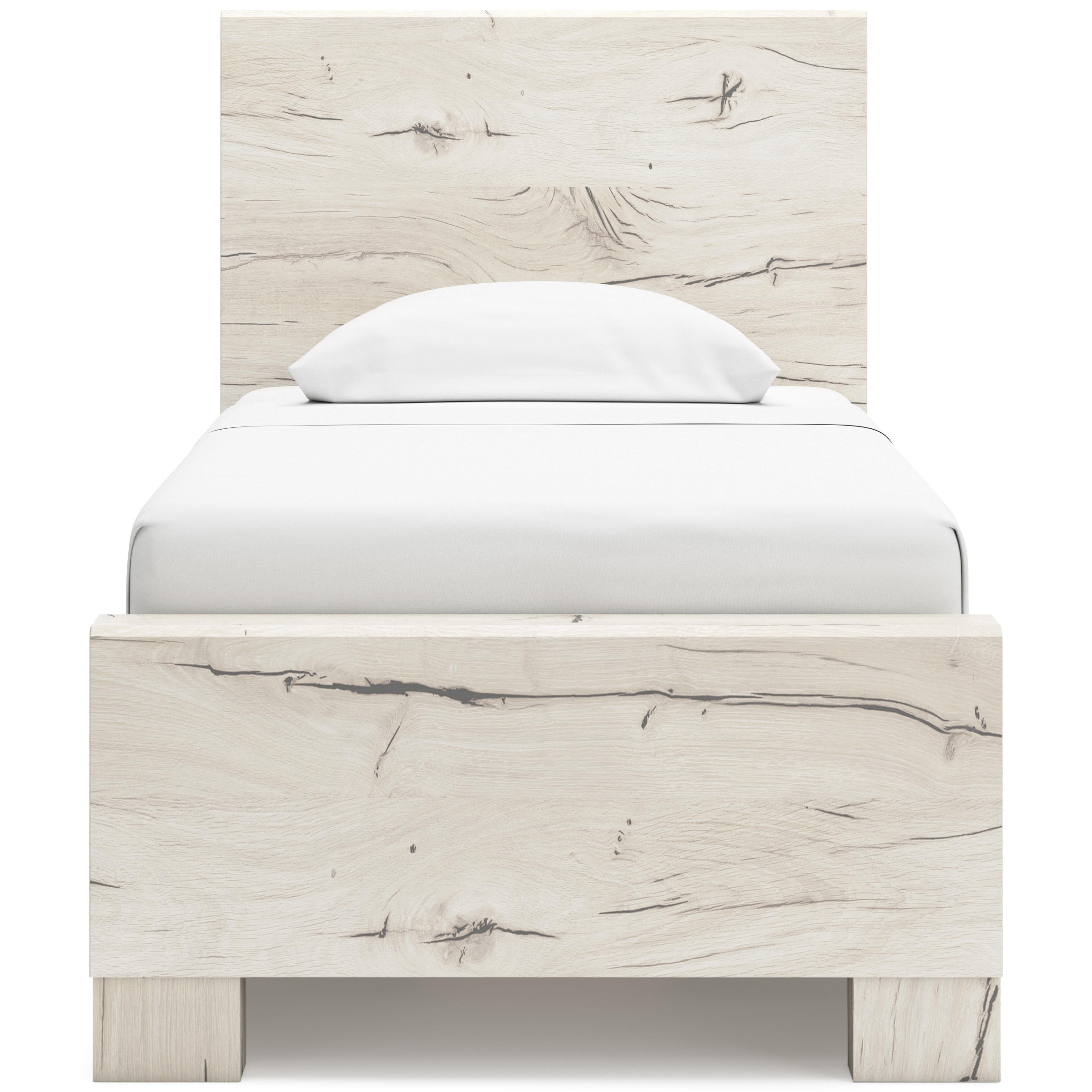  Size_Twin --  Signature Design by Ashley Lawroy Panel Bed with Storage IMAGE 3