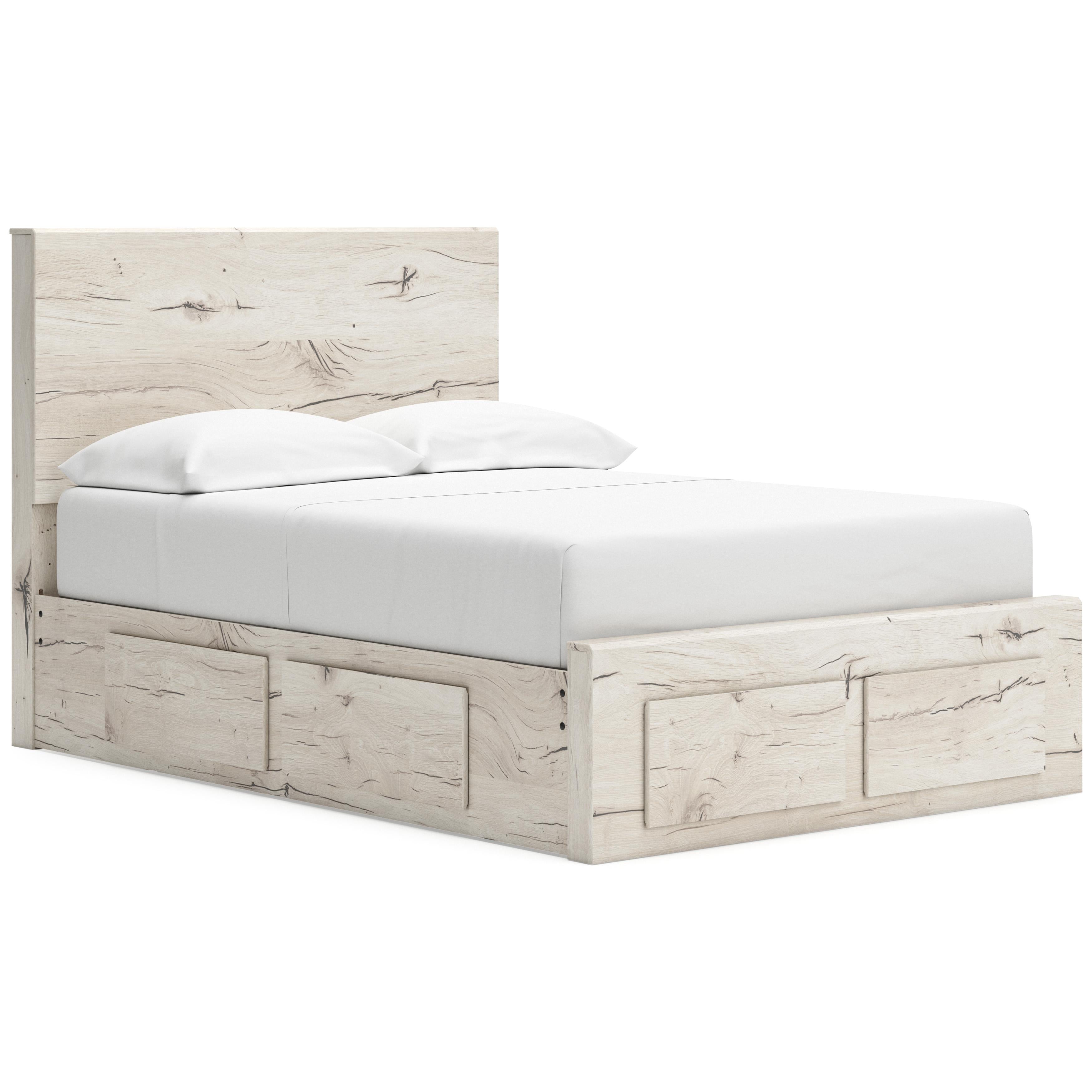  Size_Full --  Signature Design by Ashley Lawroy Panel Bed with Storage IMAGE 1