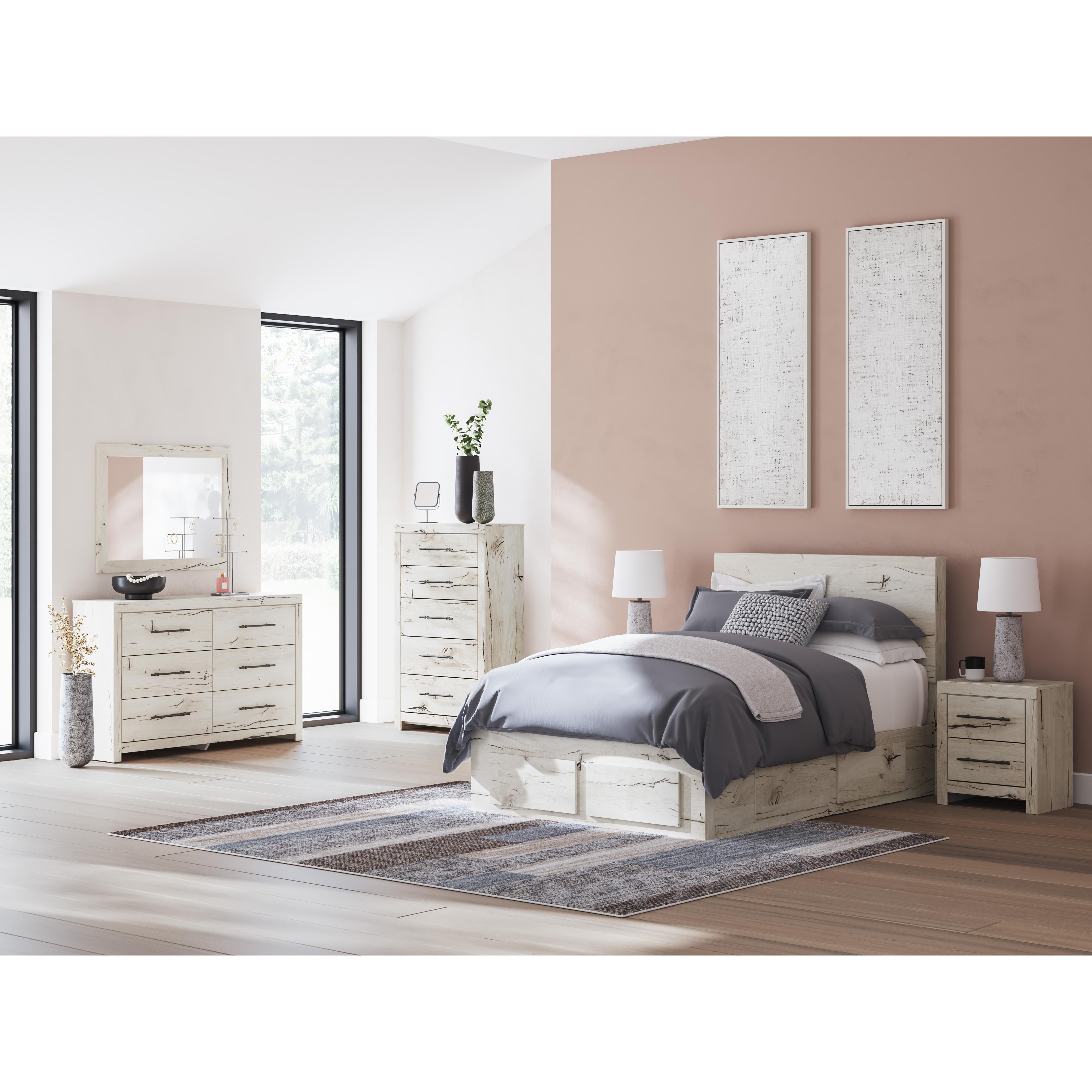  Size_Full --  Signature Design by Ashley Lawroy Panel Bed with Storage IMAGE 10