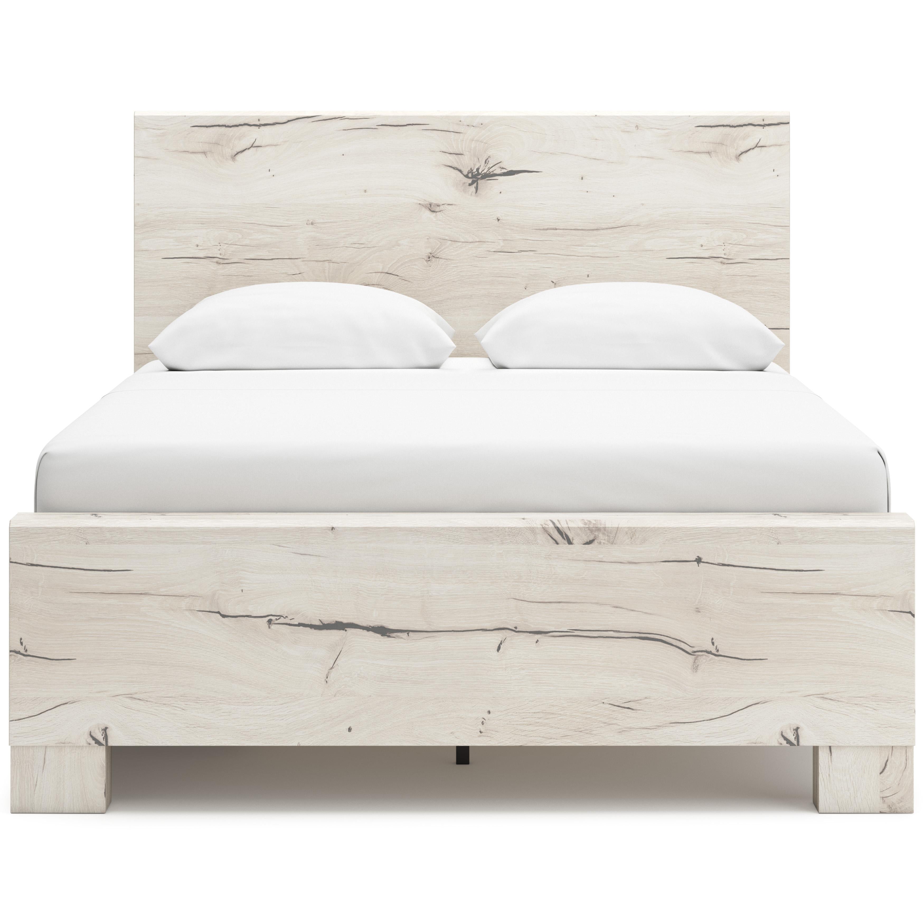  Size_Queen --  Signature Design by Ashley Lawroy Panel Bed with Storage IMAGE 3