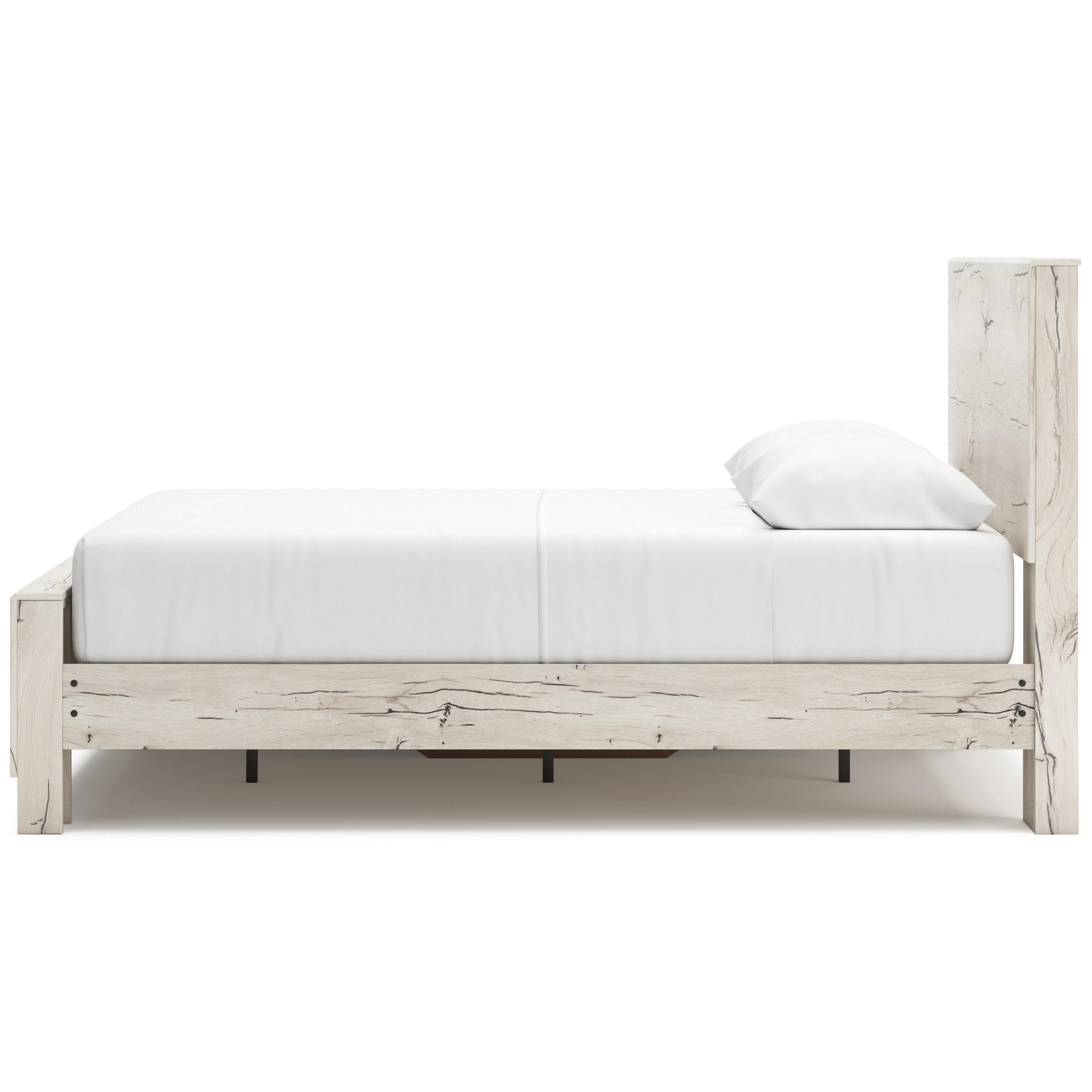  Size_Queen --  Signature Design by Ashley Lawroy Panel Bed with Storage IMAGE 5