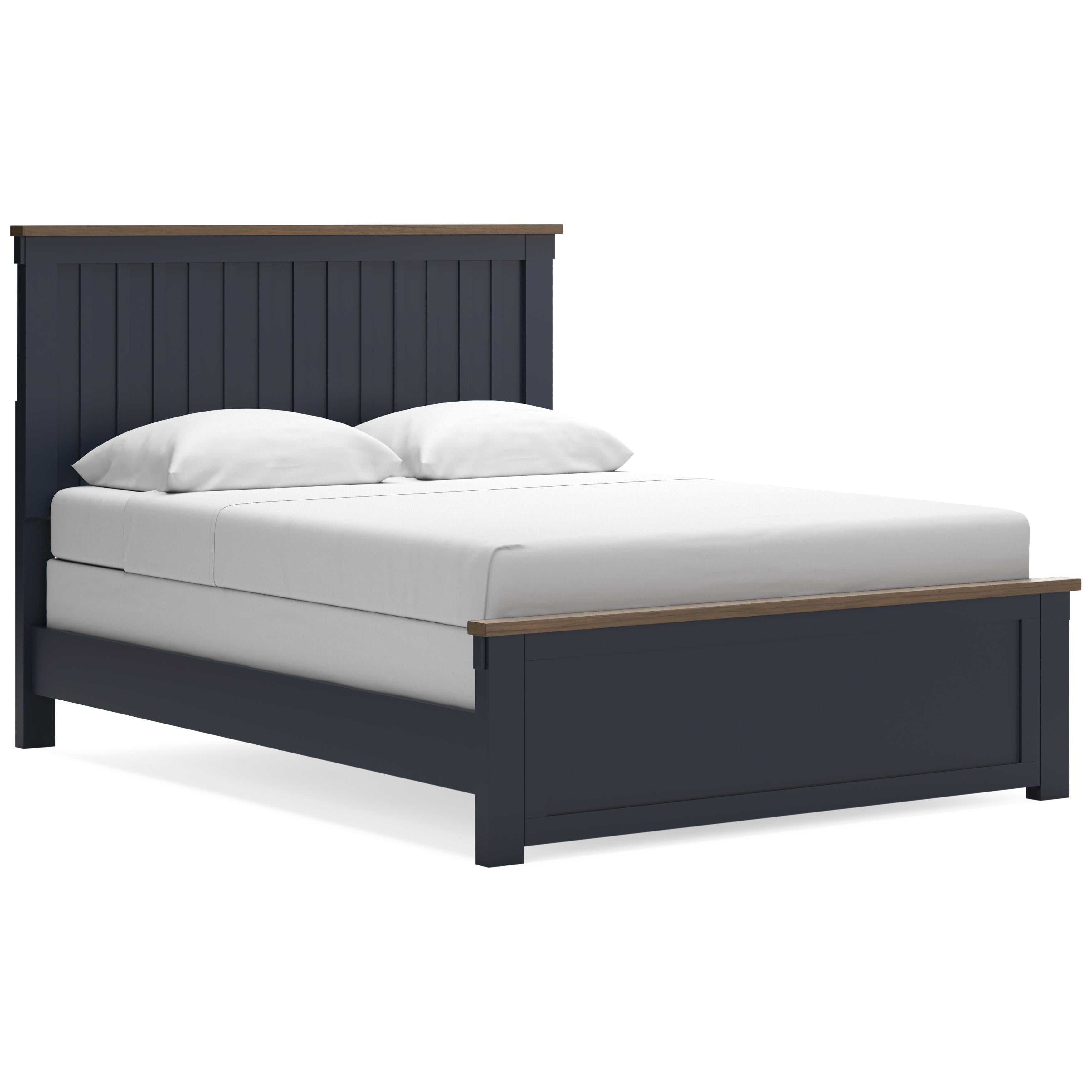  Size_Queen --  Landocken B414B10 Queen Panel Bed IMAGE 1