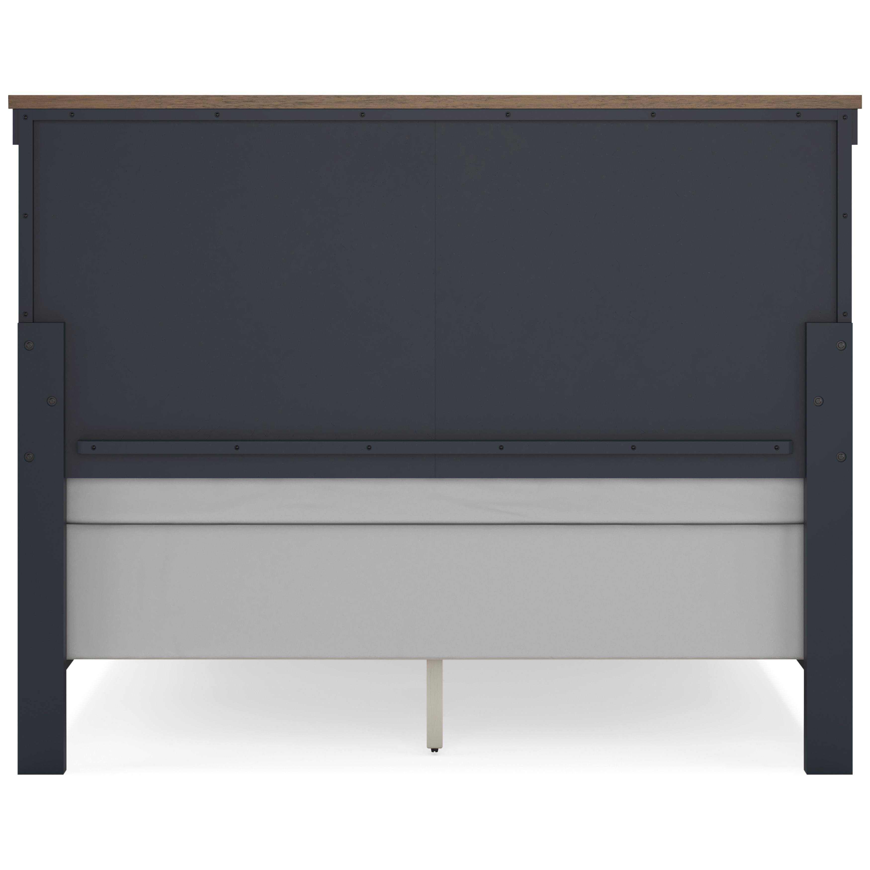  Size_Queen --  Landocken B414B10 Queen Panel Bed IMAGE 4