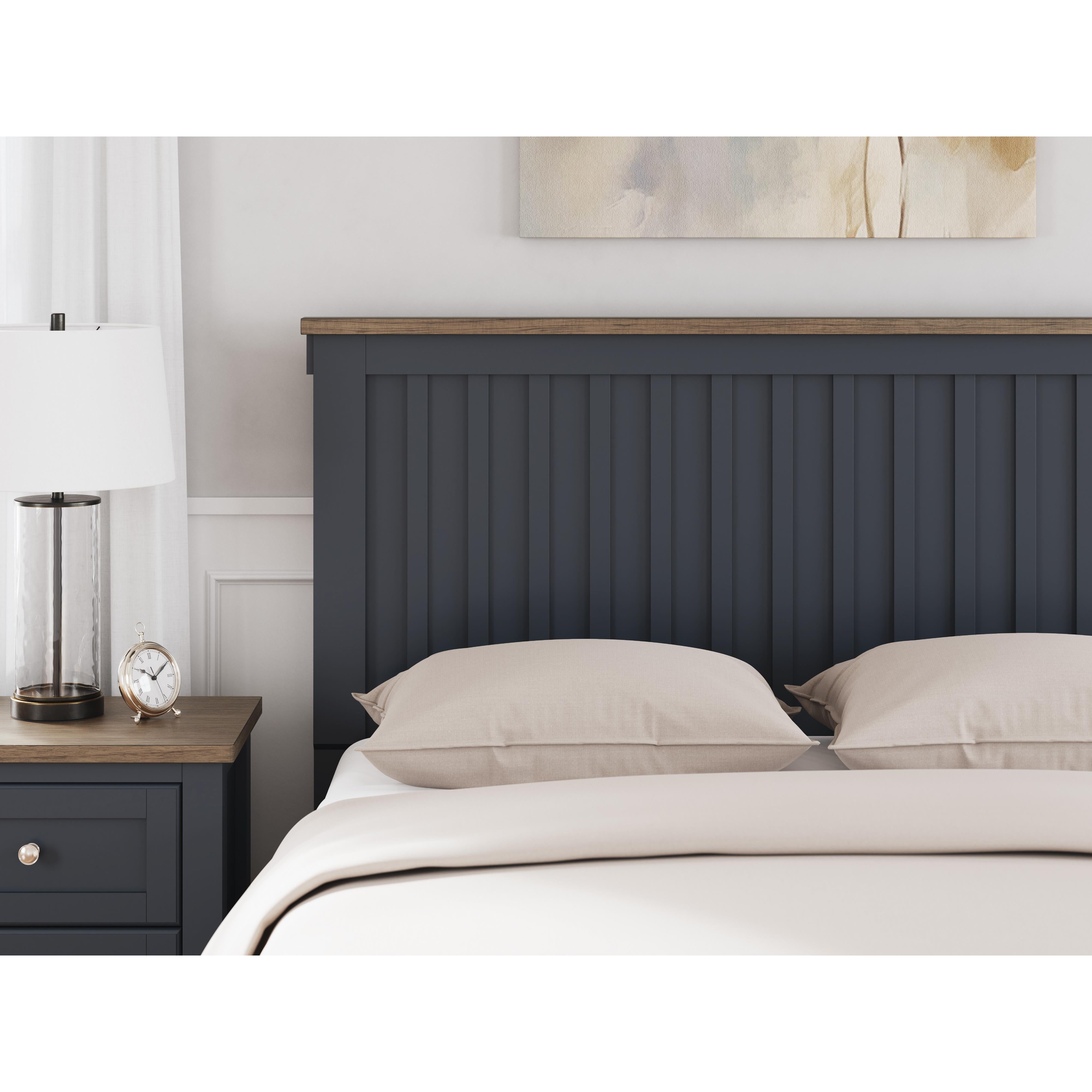  Size_Queen --  Landocken B414B10 Queen Panel Bed IMAGE 7