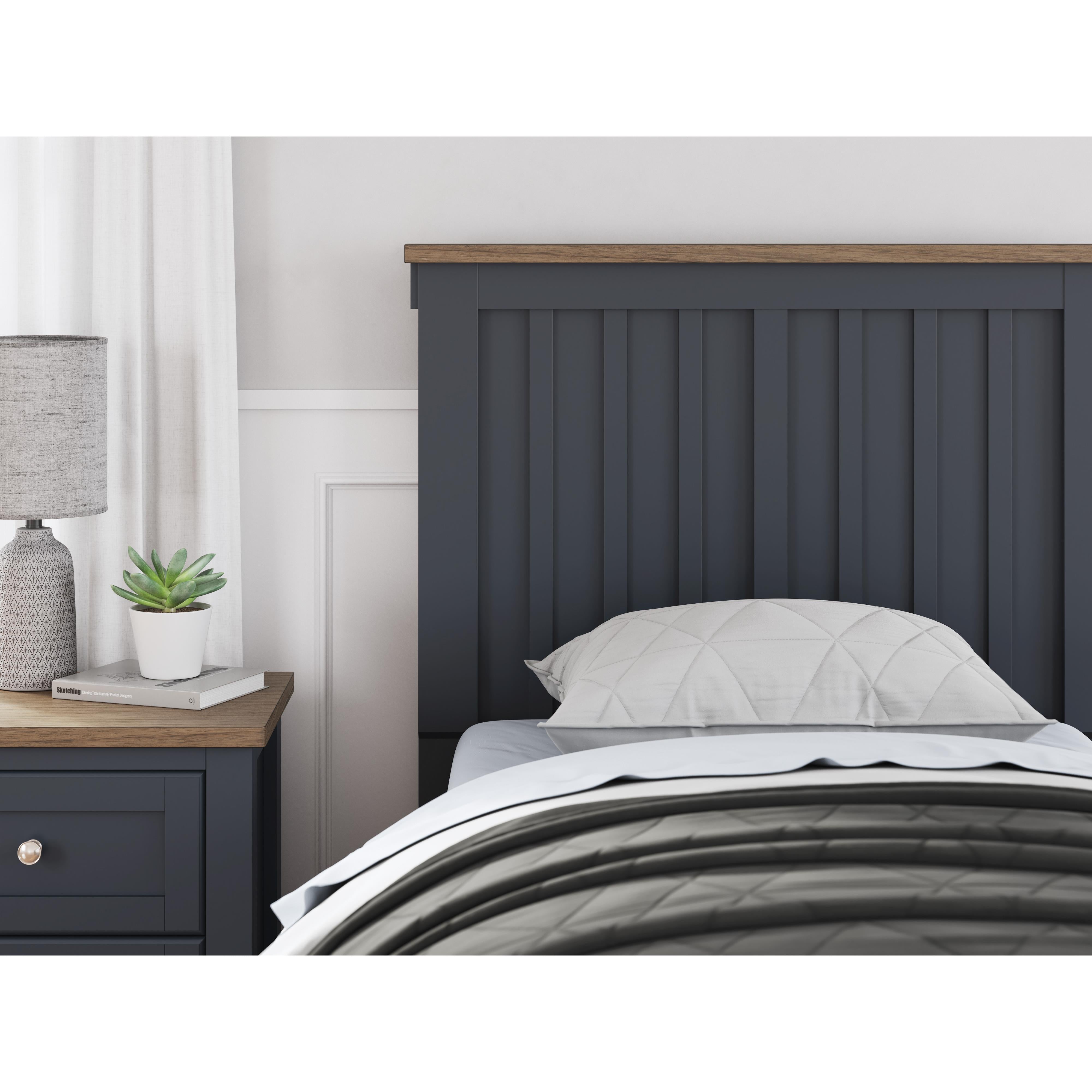  Size_Twin --  Signature Design by Ashley Landocken Panel Bed IMAGE 7