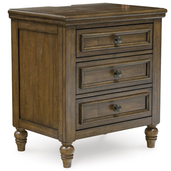 Benchcraft Sturlayne B787-93 Three Drawer Night Stand