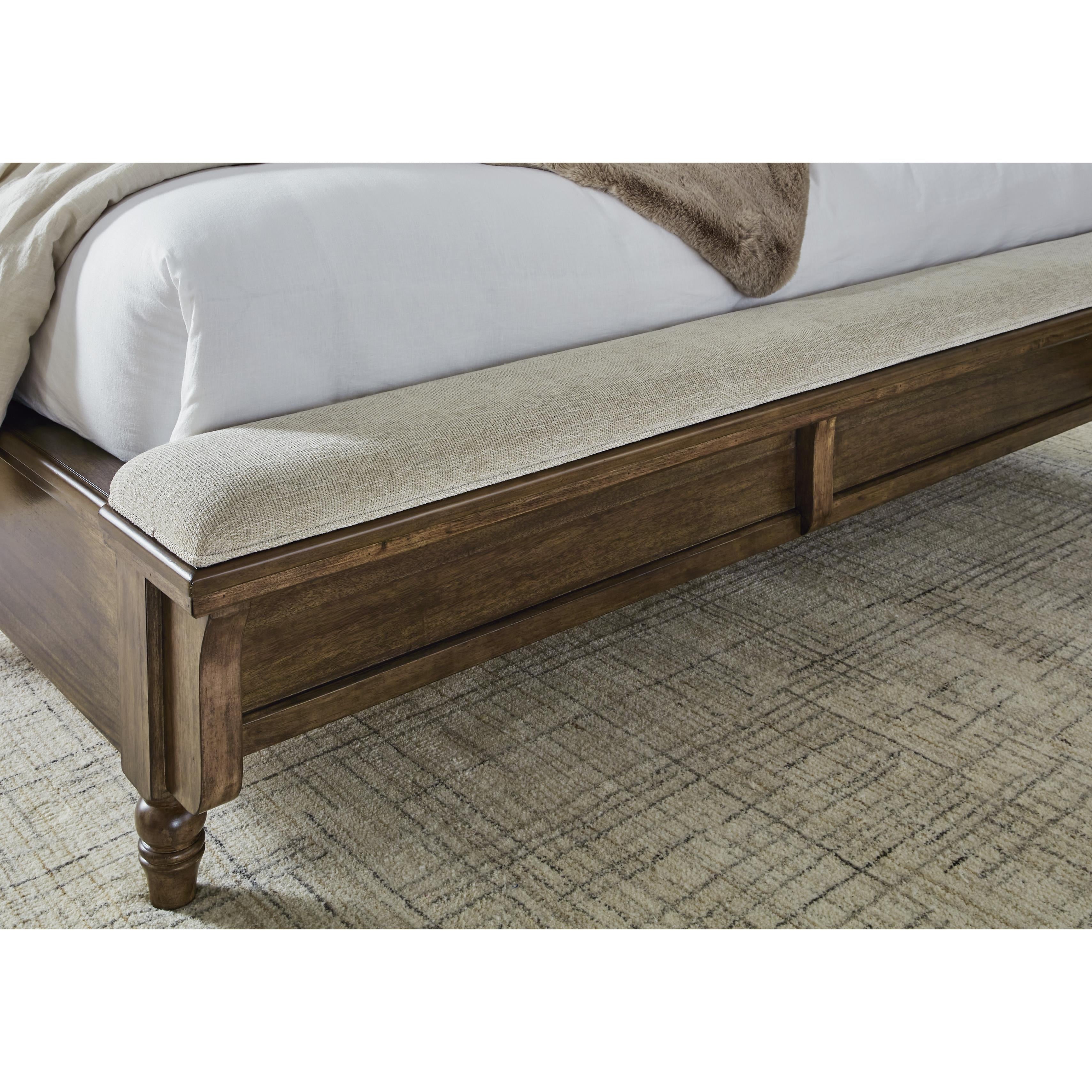  Size_King --  Sturlayne B787B4 King Upholstered Panel Bed IMAGE 6