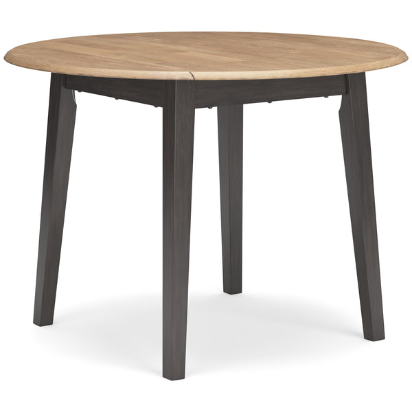 Signature Design by Ashley Gesthaven D396-15 Round Dining Room Drop Leaf Table