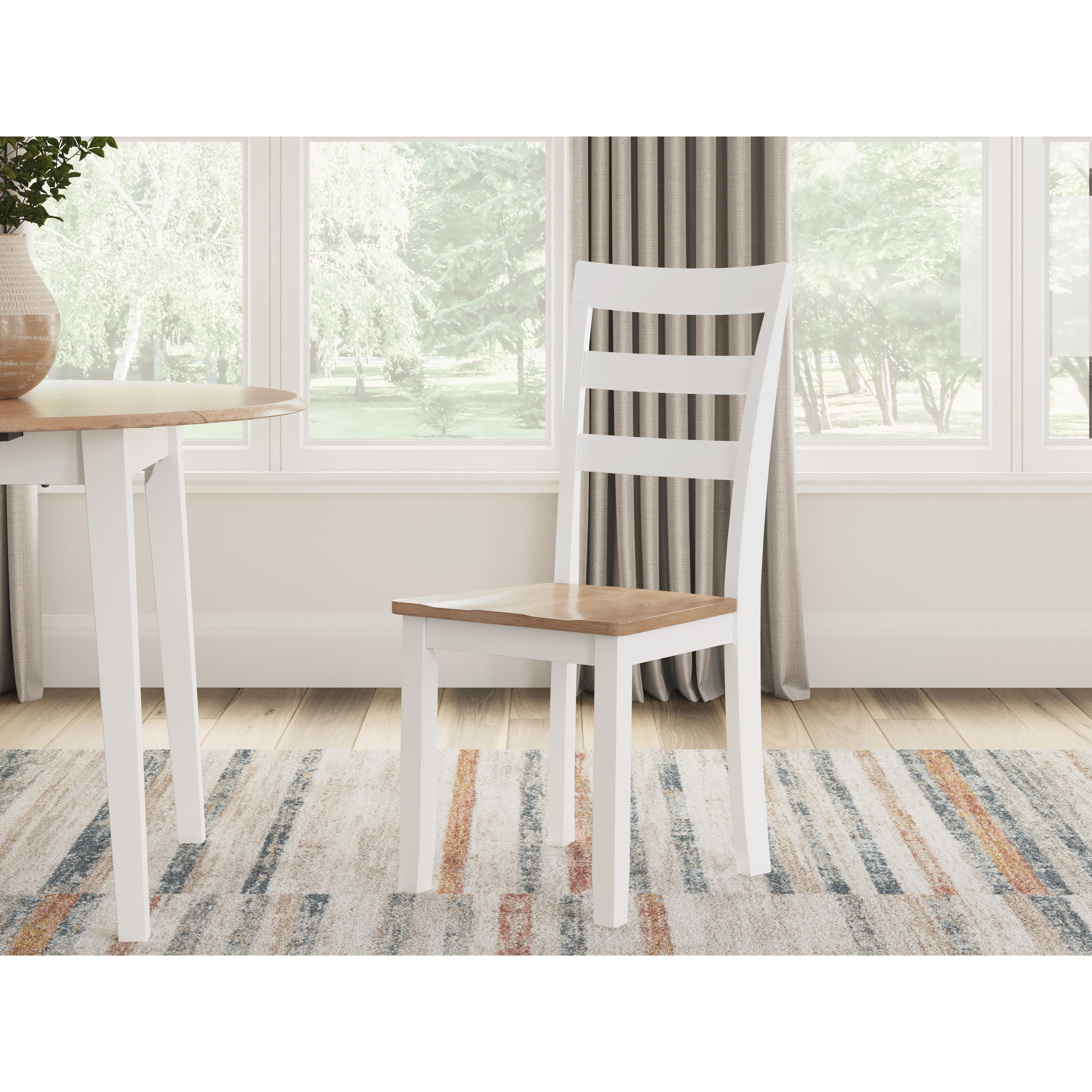 Signature Design by Ashley Gesthaven D398-01 Dining Room Side Chair IMAGE 5