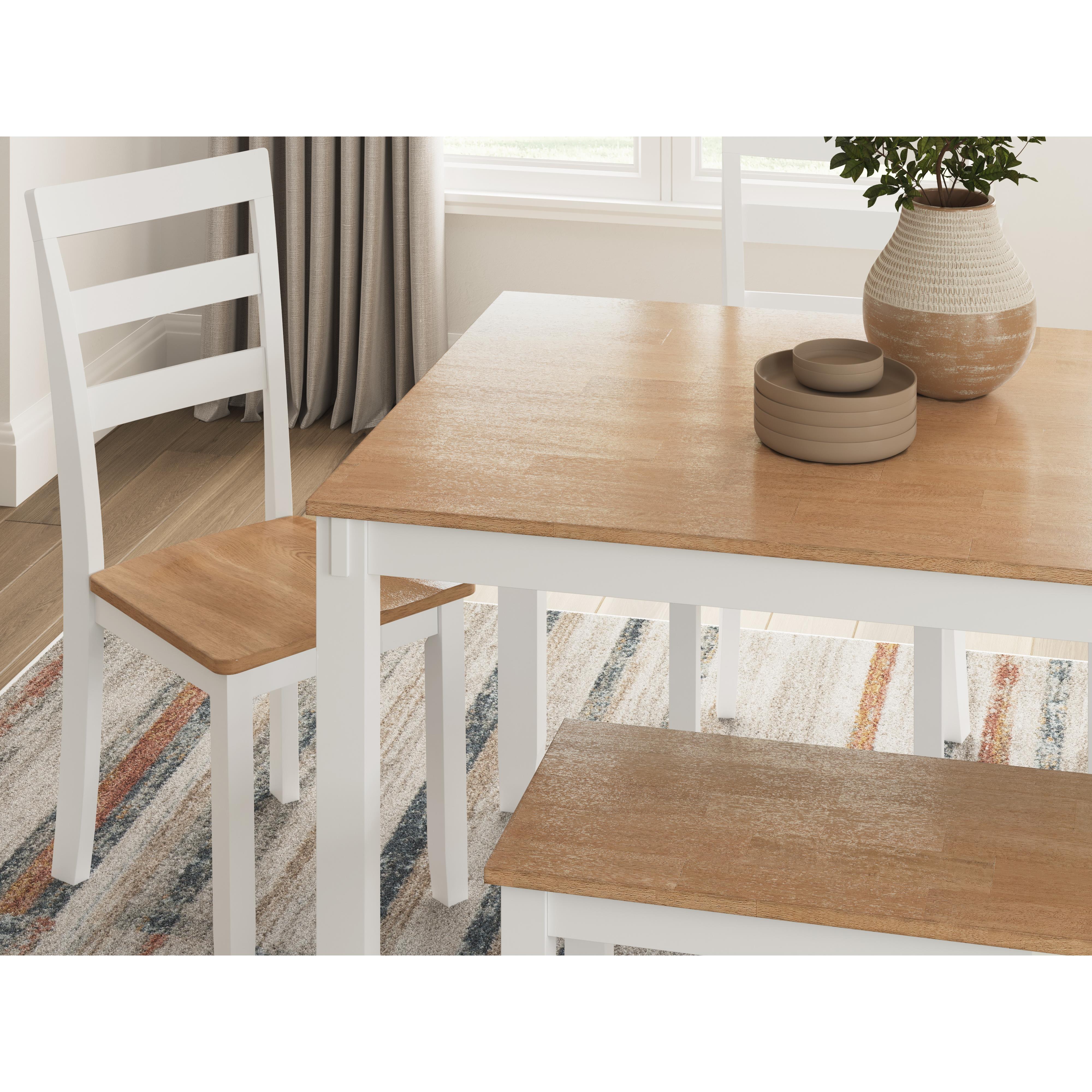  Signature Design by Ashley Gesthaven D398-325 Dining Room Table Set IMAGE 5