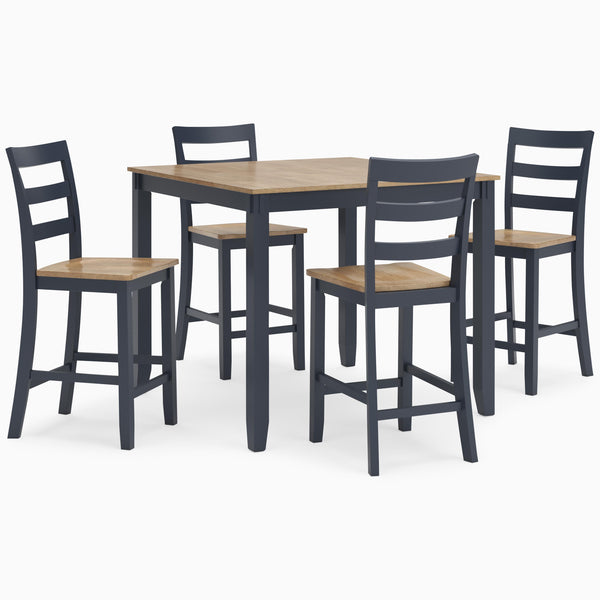 Signature Design by Ashley Gesthaven D399-223 Dining Room Counter Table Set
