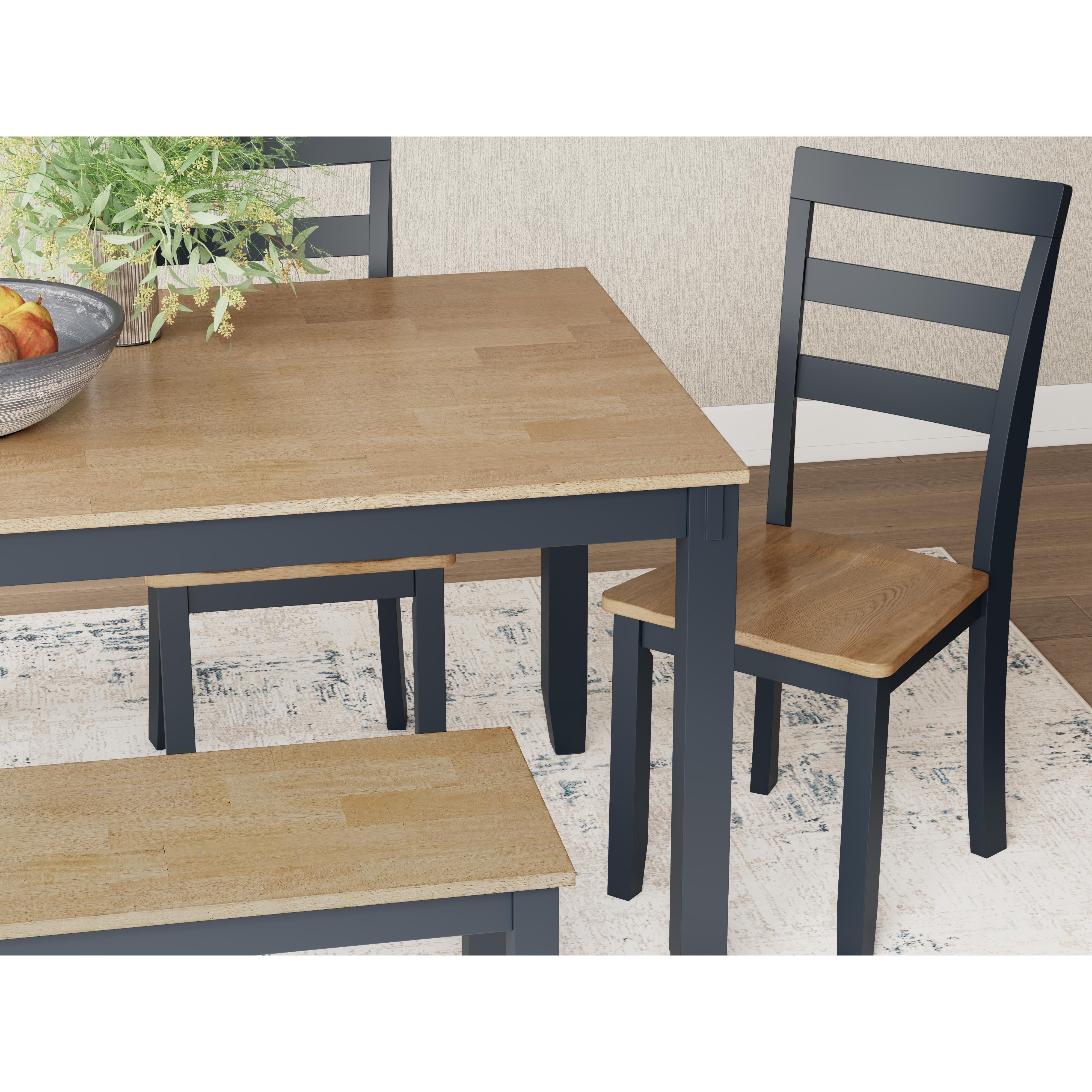  Signature Design by Ashley Gesthaven D399-325 Dining Room Table Set IMAGE 5