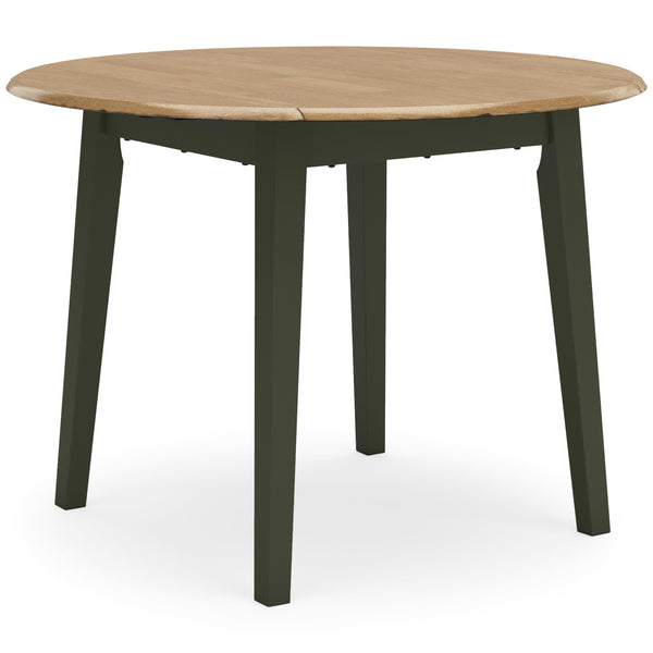Signature Design by Ashley Gesthaven D401-15 Round Dining Room Drop Leaf Table