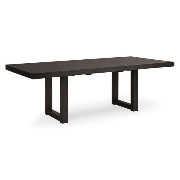 Signature Design by Ashley Neymorton D618-35 Rectangular Dining Room Butterfly Extension Table