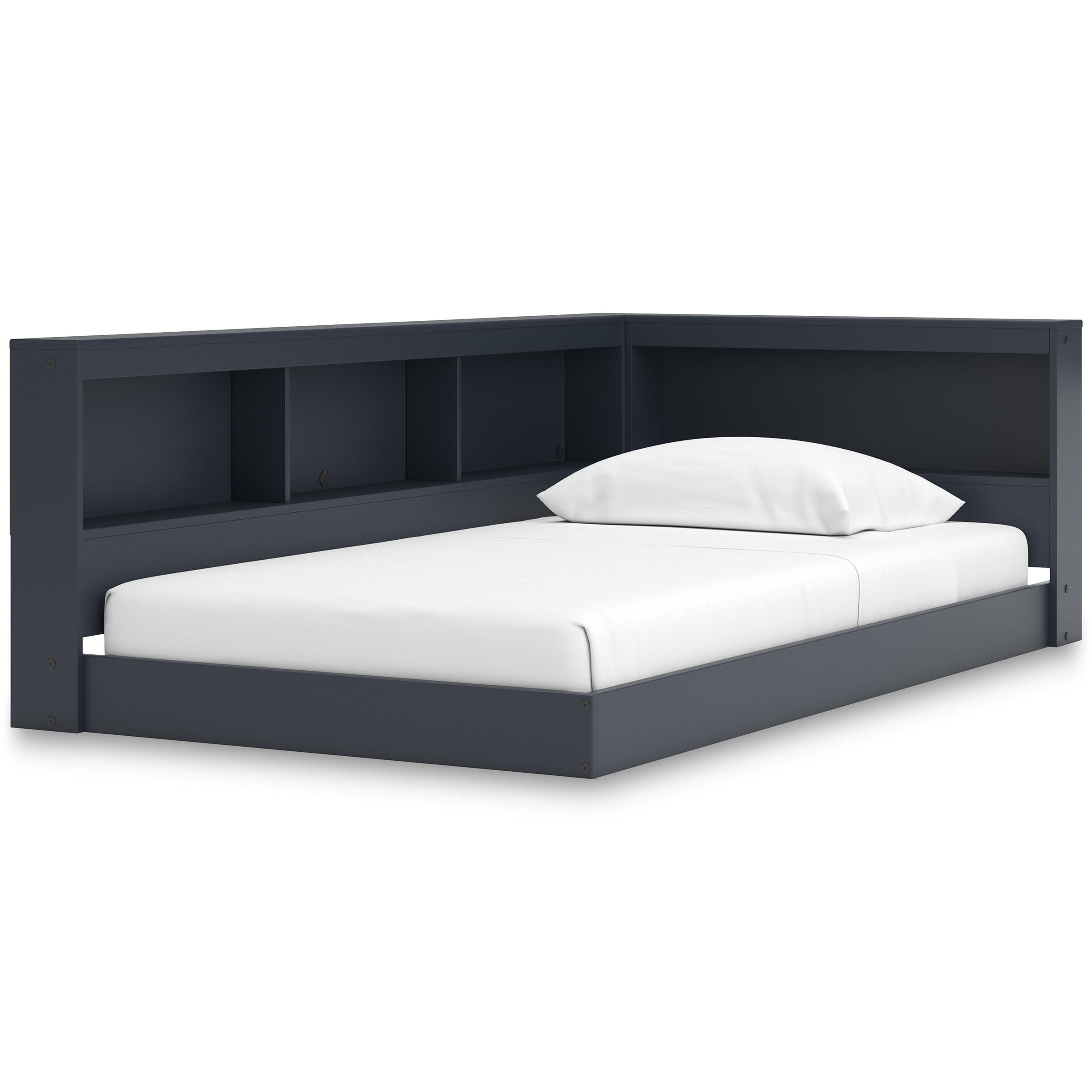  Size_Twin --  Signature Design by Ashley Simmenfort Bookcase Bed with Storage IMAGE 1