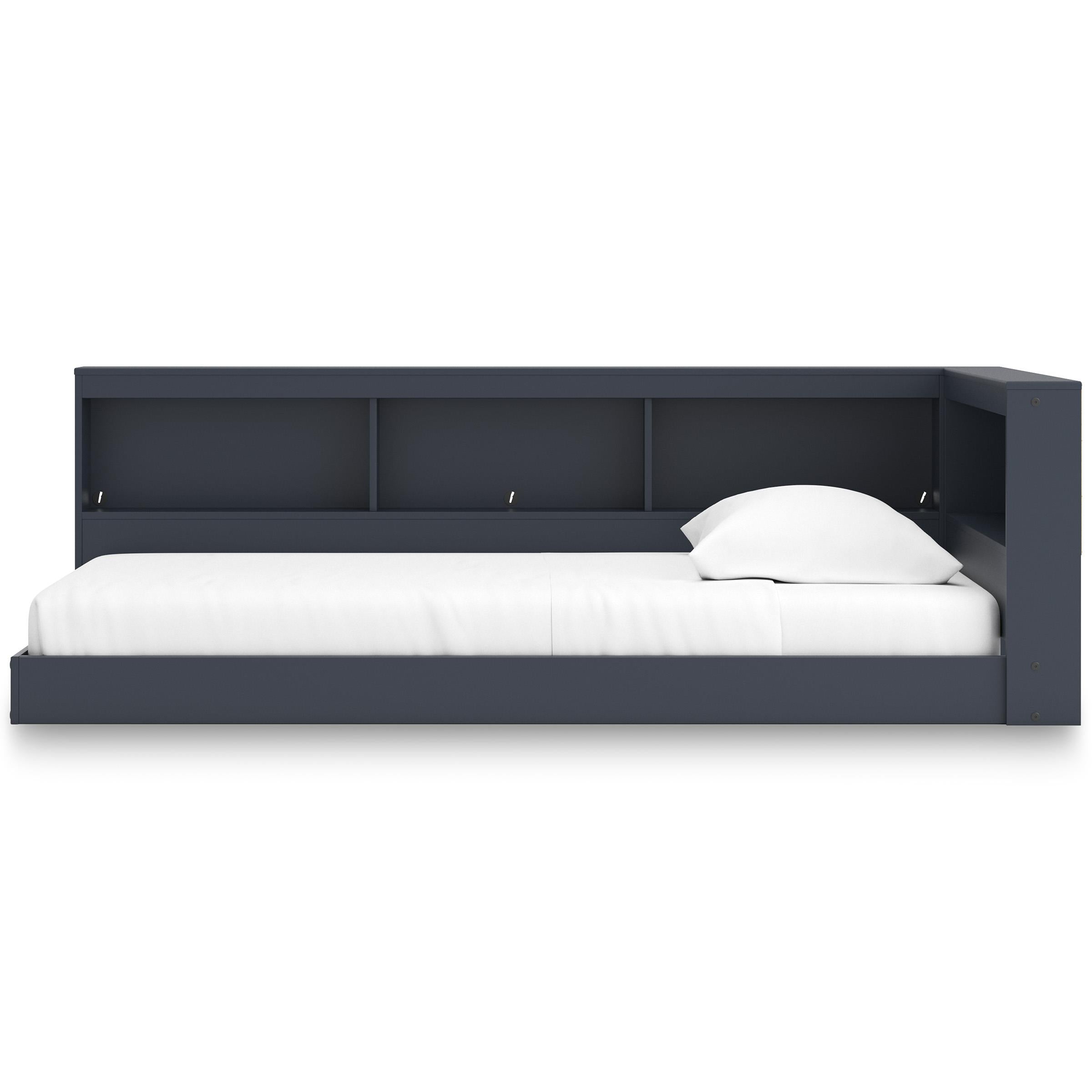  Size_Twin --  Signature Design by Ashley Simmenfort Bookcase Bed with Storage IMAGE 3