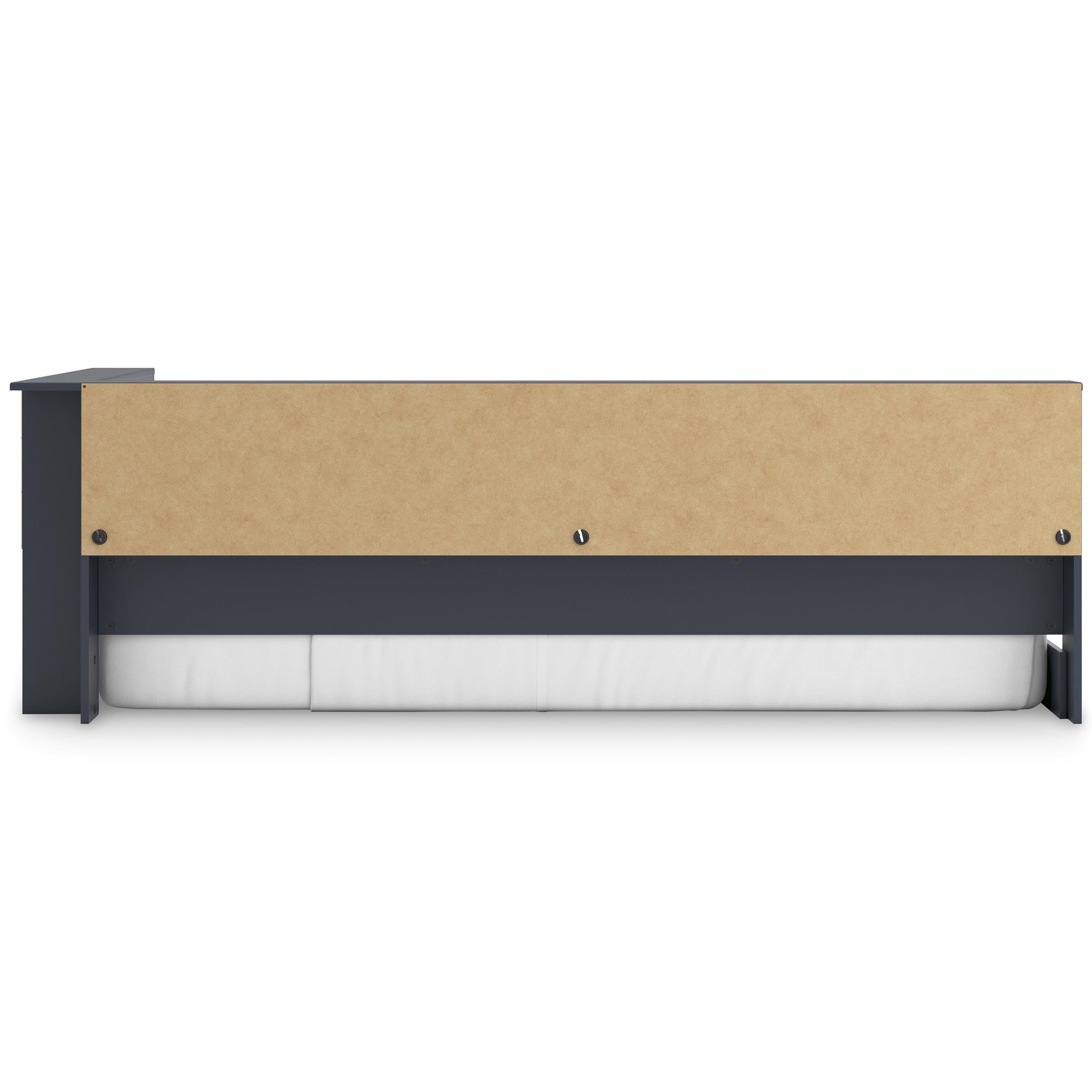  Size_Twin --  Signature Design by Ashley Simmenfort Bookcase Bed with Storage IMAGE 4