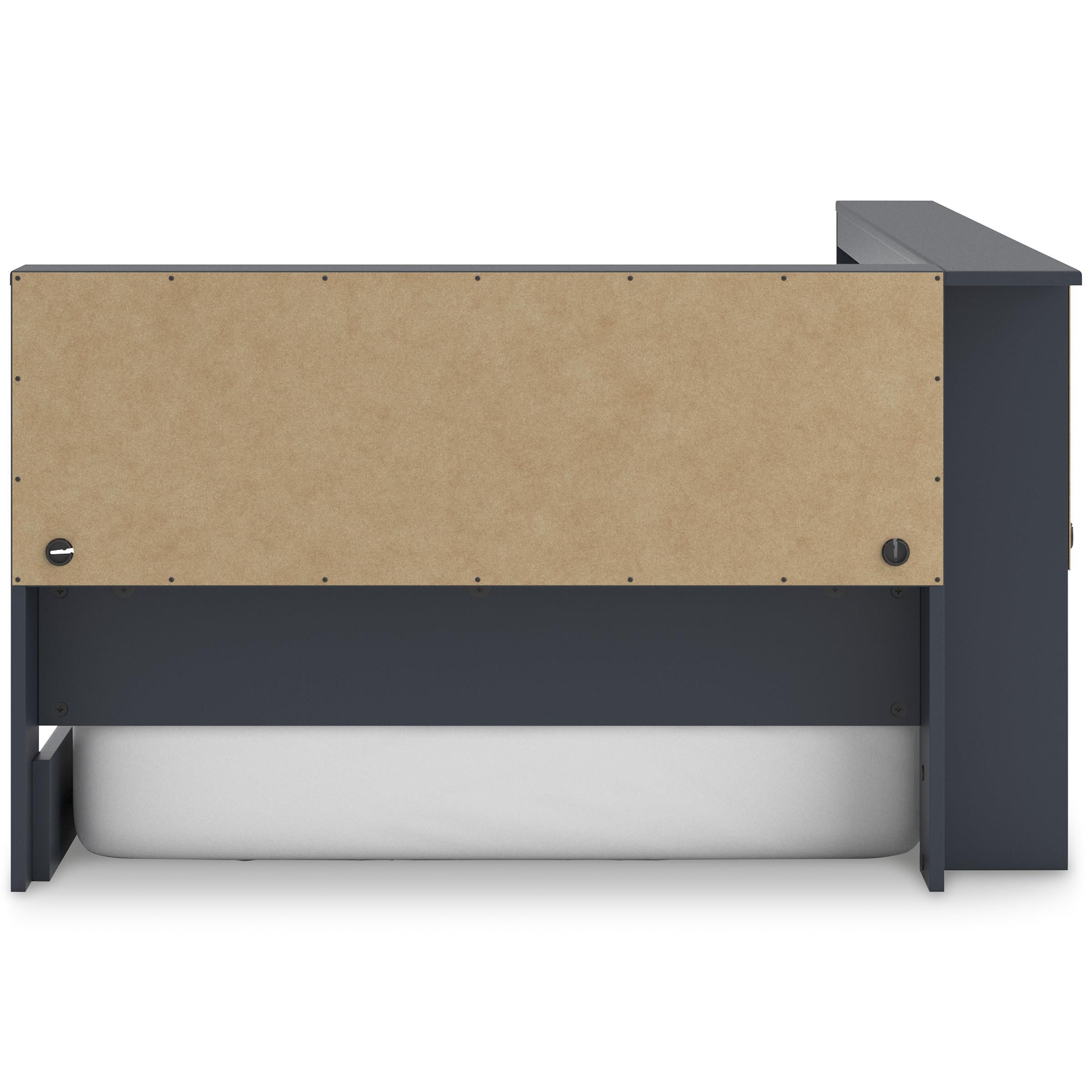  Size_Twin --  Signature Design by Ashley Simmenfort Bookcase Bed with Storage IMAGE 5