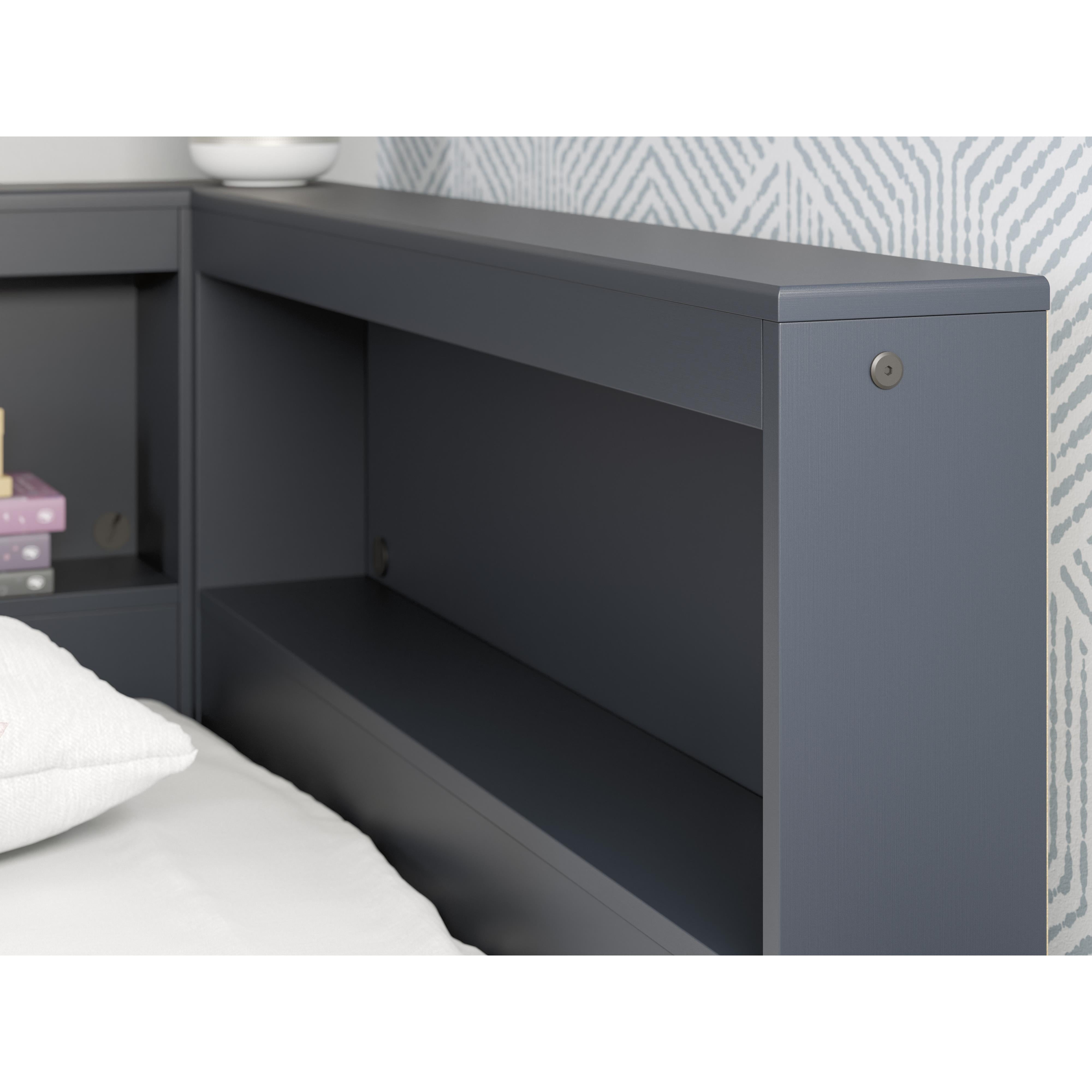  Size_Twin --  Signature Design by Ashley Simmenfort Bookcase Bed with Storage IMAGE 8
