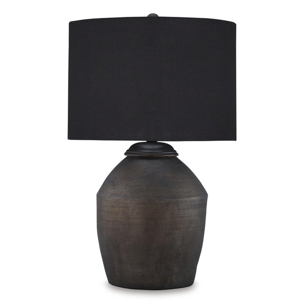 Signature Design by Ashley Naareman L100804 Terracotta Table Lamp