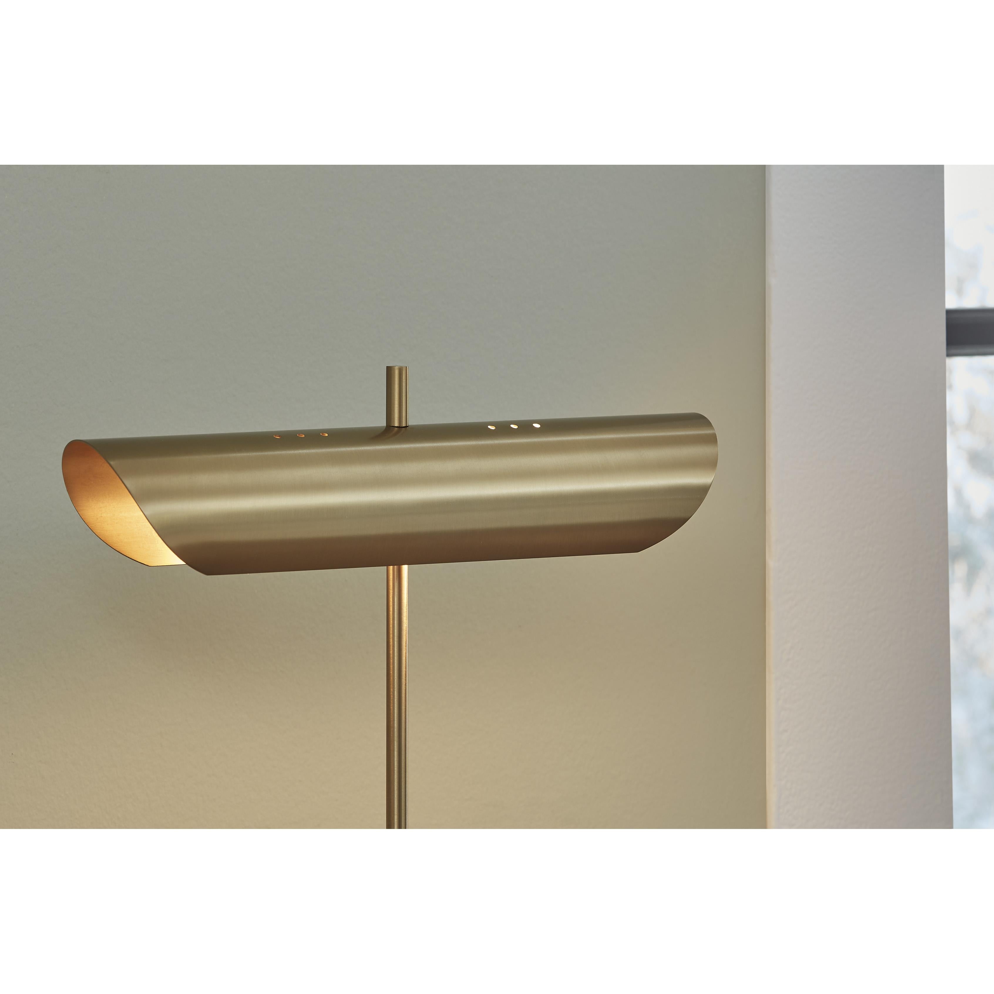  Signature Design by Ashley Rowleigh L734392 Marble Desk Lamp IMAGE 4