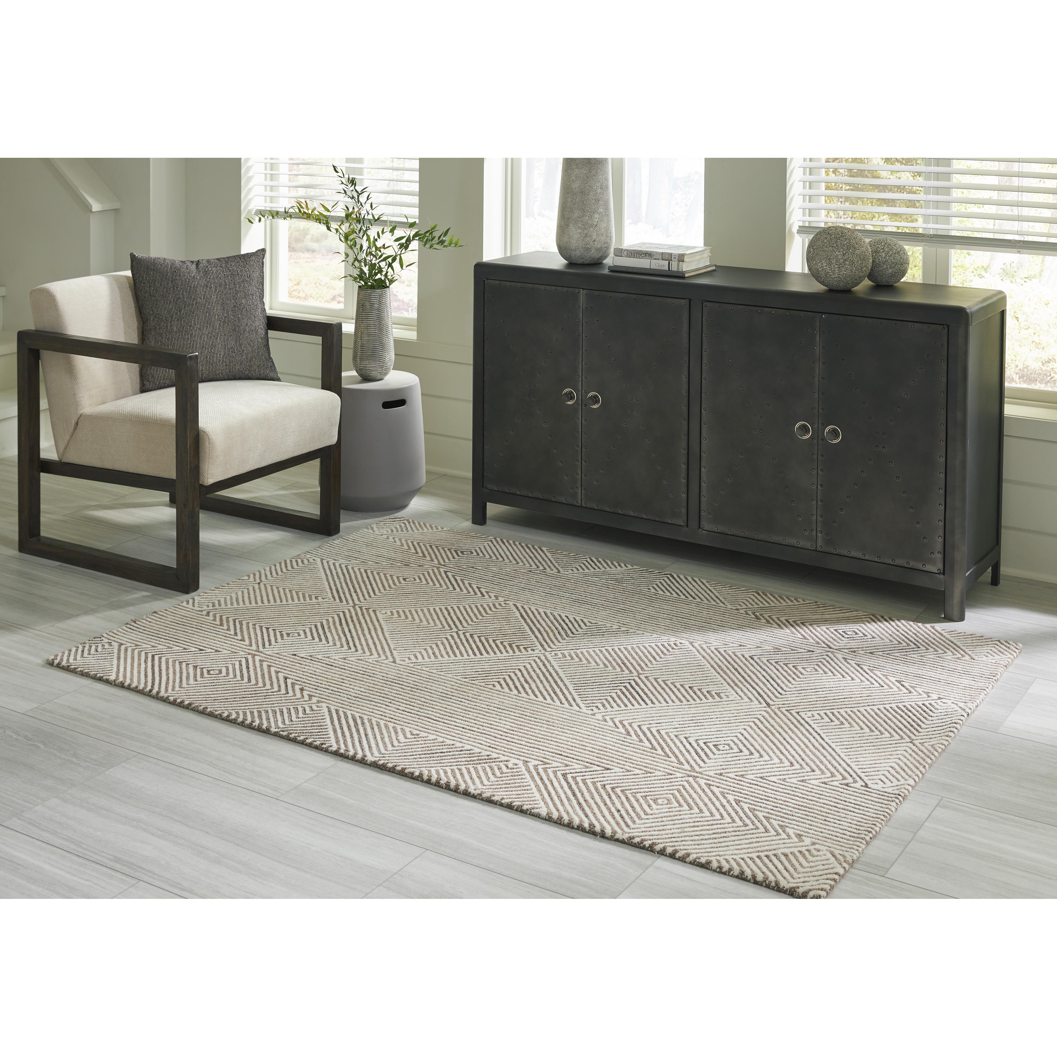  Size_5'2" x 7'1" --  Signature Design by Ashley Jadott Rug IMAGE 2
