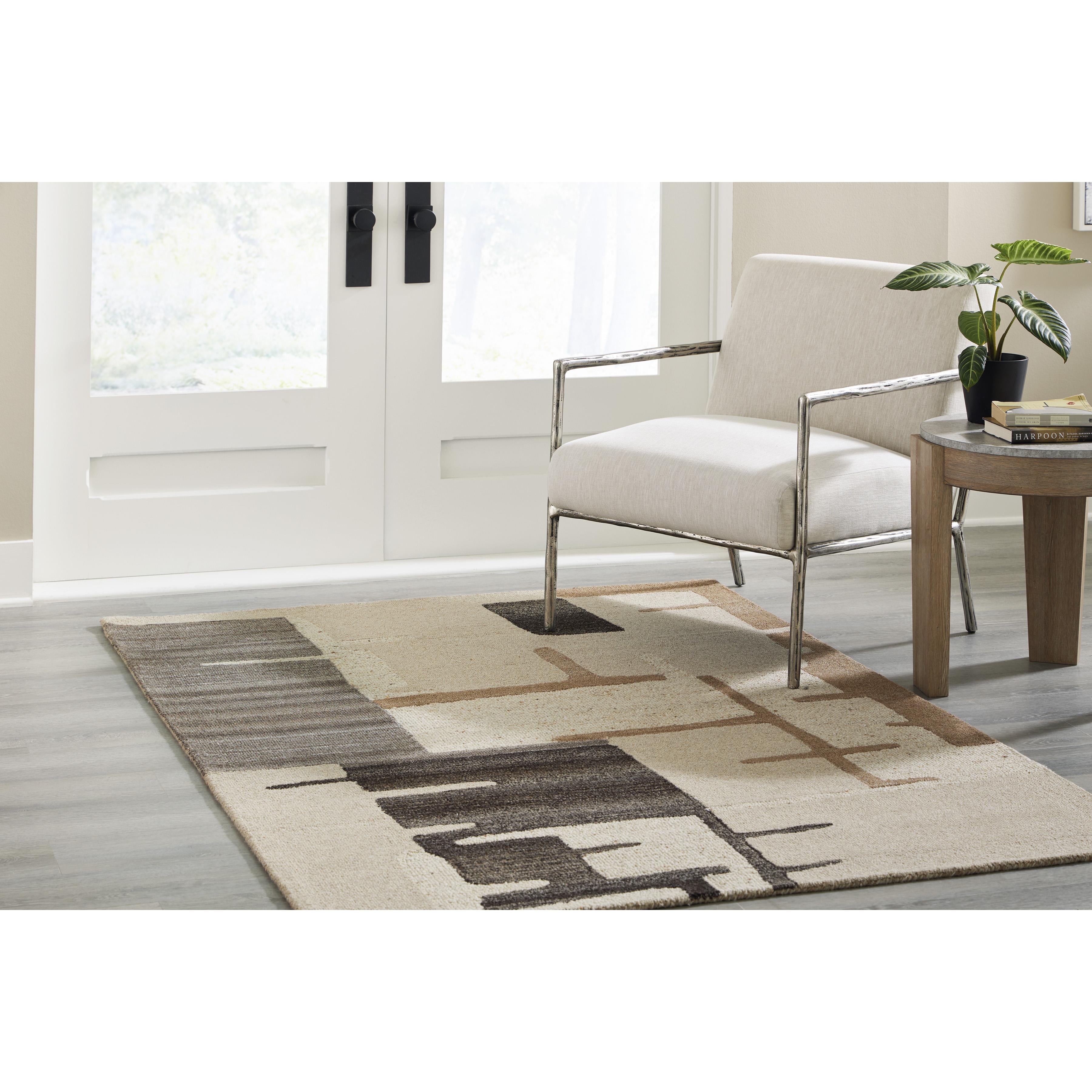  Size_5'1" x 6'11" --  Signature Design by Ashley Kencher Rug IMAGE 2