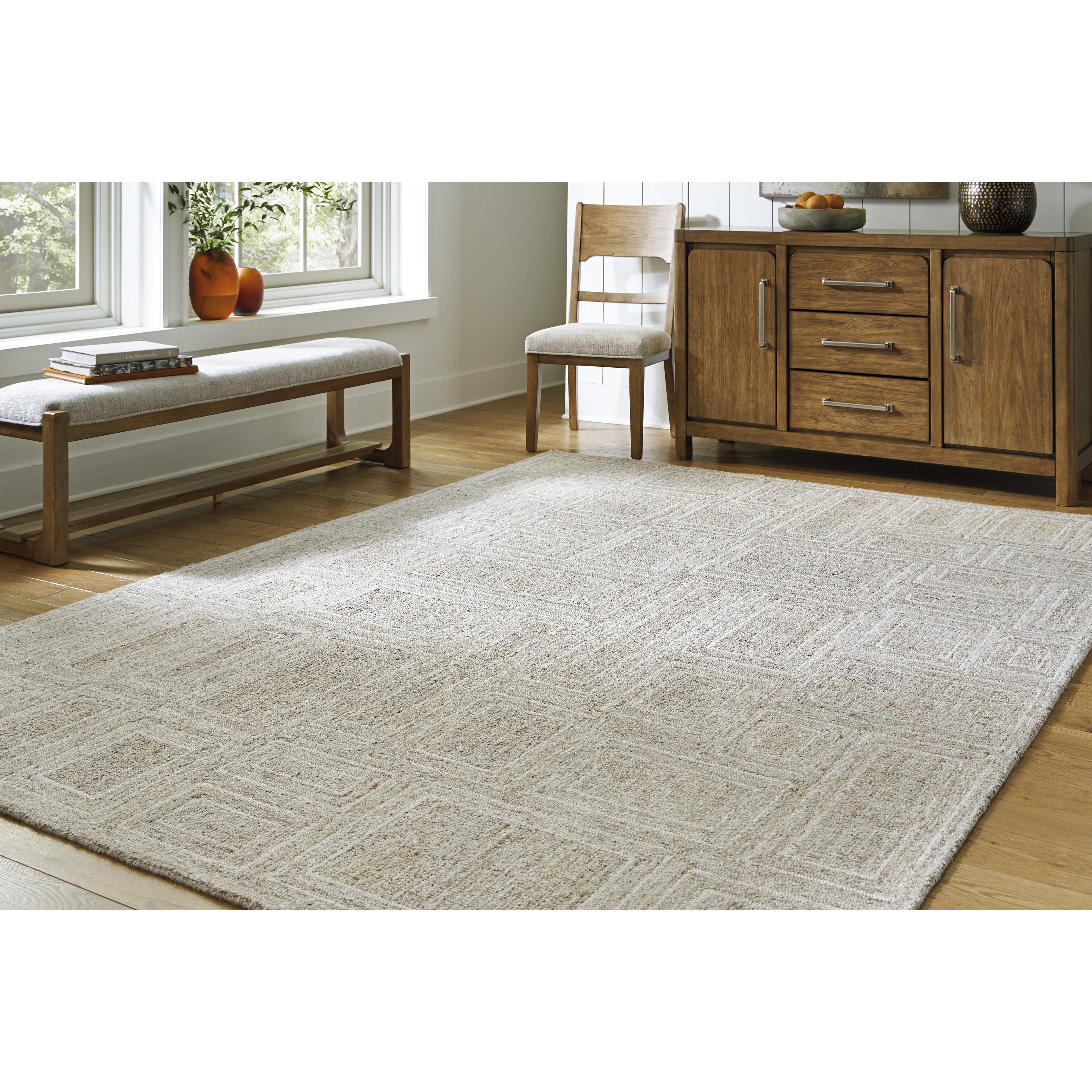  Size_7'11" x 10' --  Brickburgh R406901 Large Rug IMAGE 2