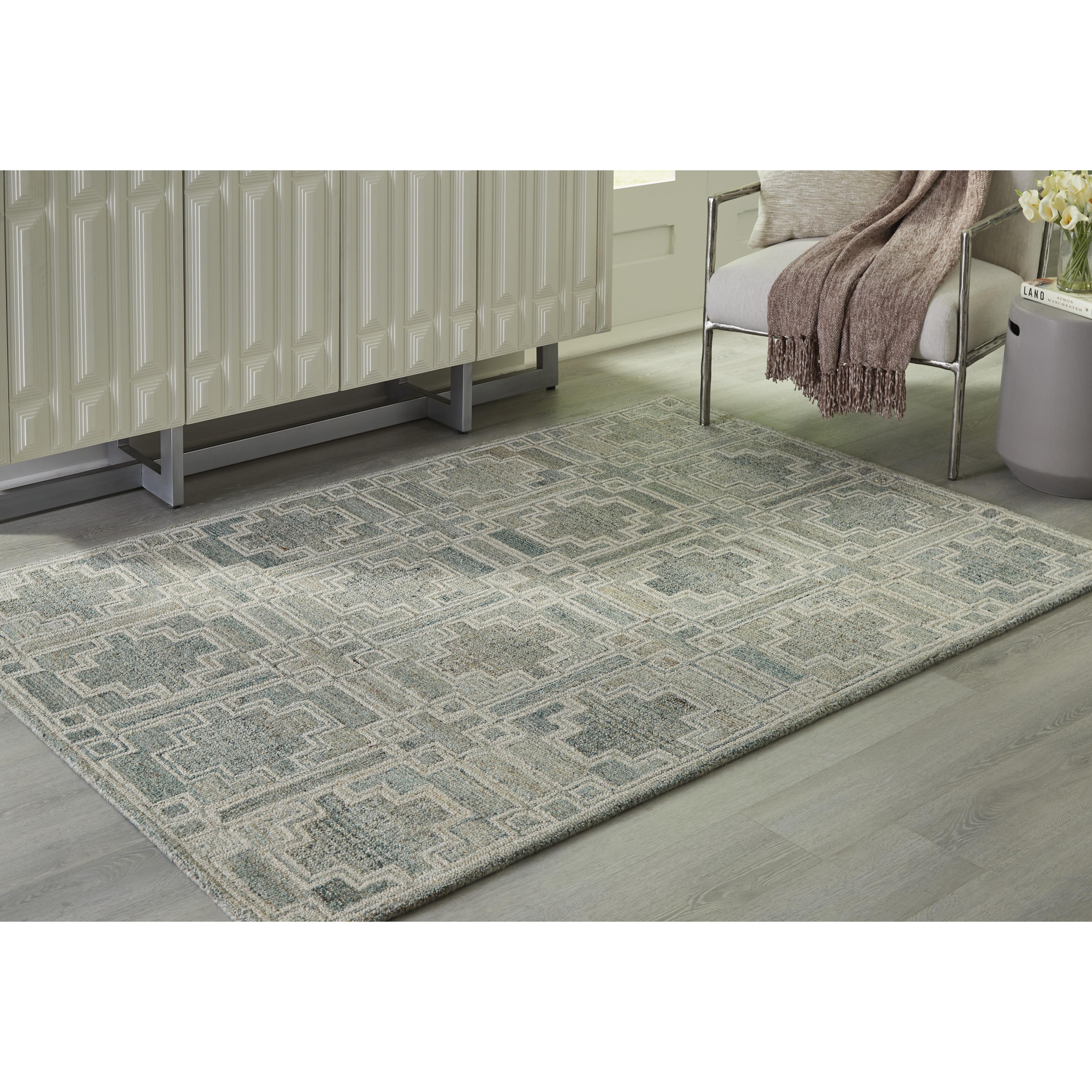  Size_5'1" x 7' --  Signature Design by Ashley Jossland Rug IMAGE 2