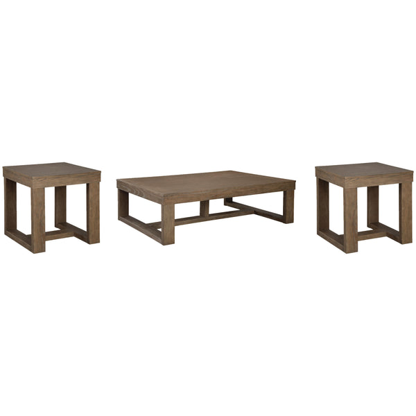 Signature Design by Ashley Cariton T471T1 Coffee Table and 2 End Tables
