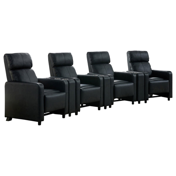 Coaster Furniture Toohey 600181-S4A 7 pc Home Theater Seating