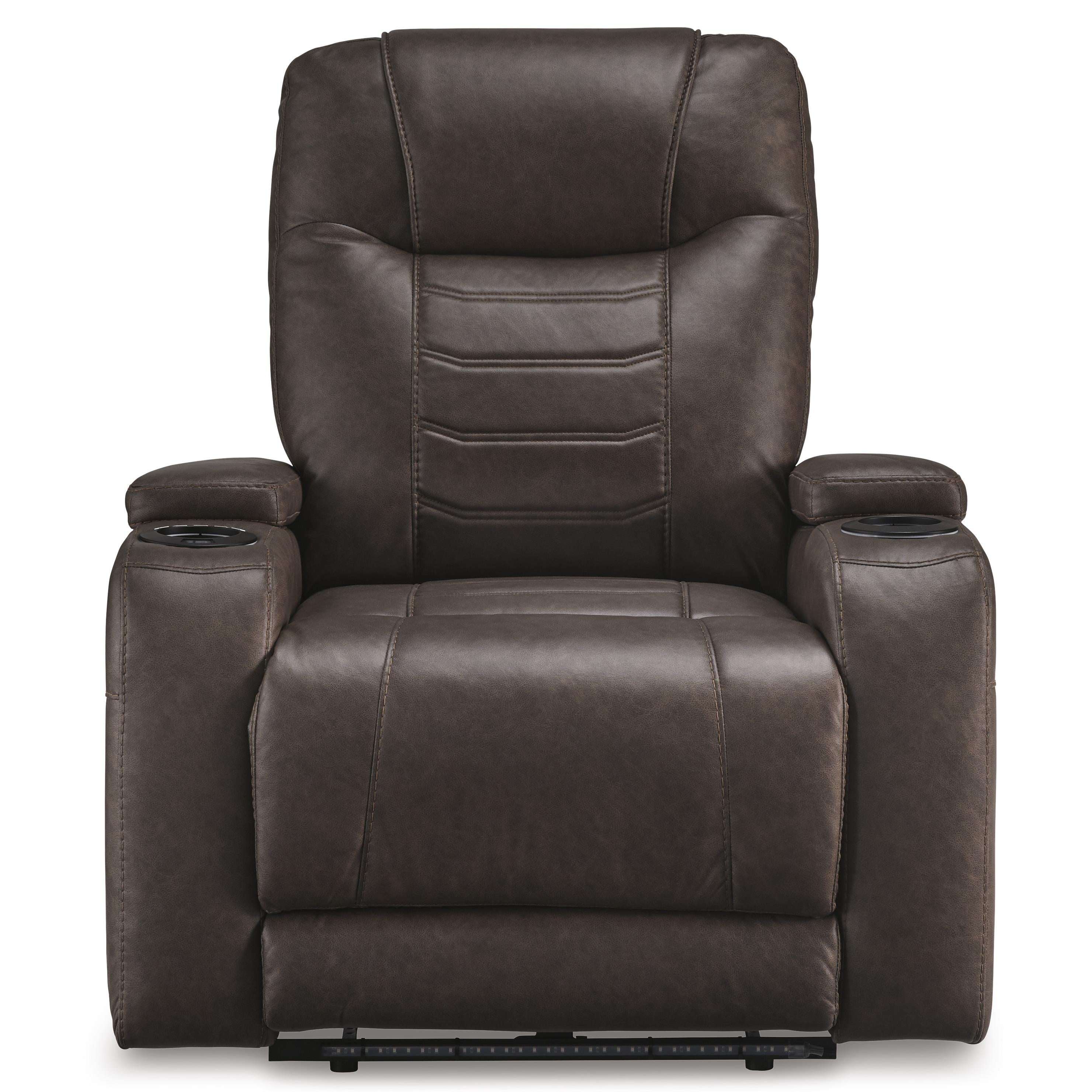  Manufacturer Color_Umber --  Schooner Rocks 1610413 Power Recliner with Adjustable Headrest IMAGE 3