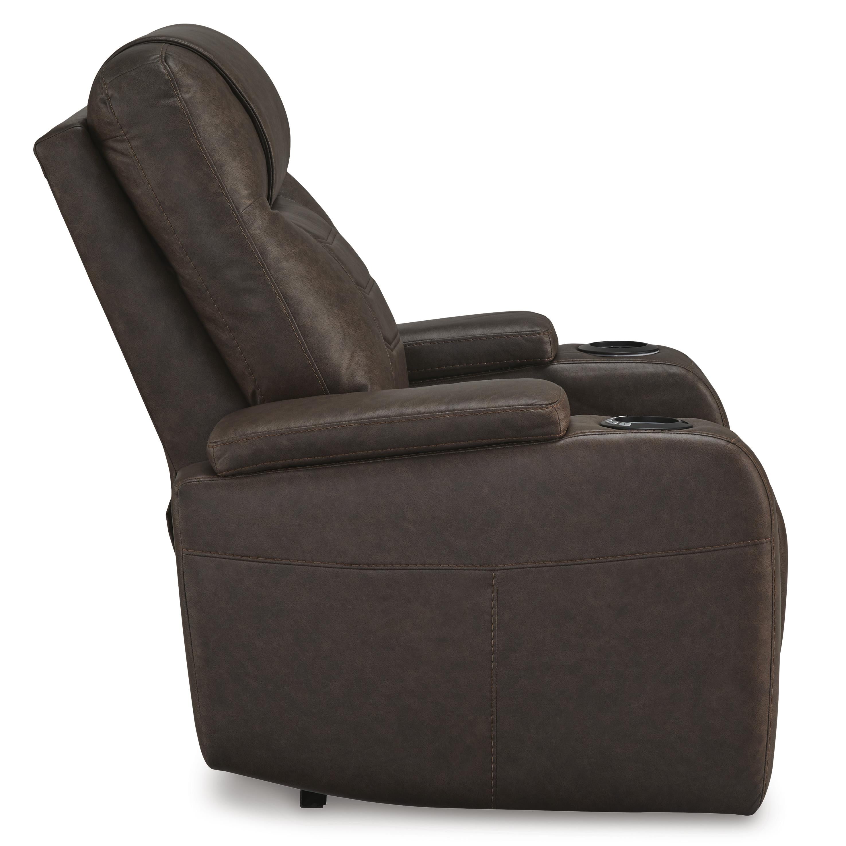  Manufacturer Color_Umber --  Schooner Rocks 1610413 Power Recliner with Adjustable Headrest IMAGE 4